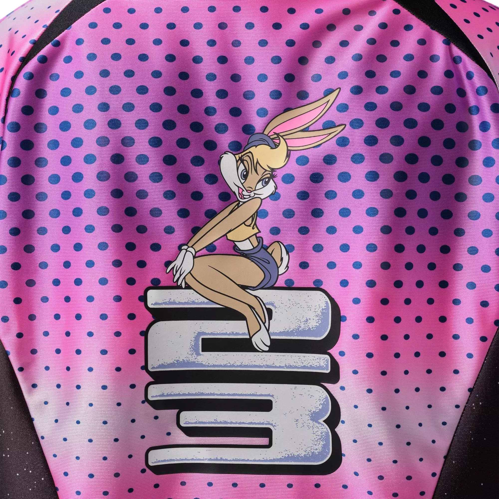 Jordan Flight "Space Jam" Women's Jersey - PINK/BLACK