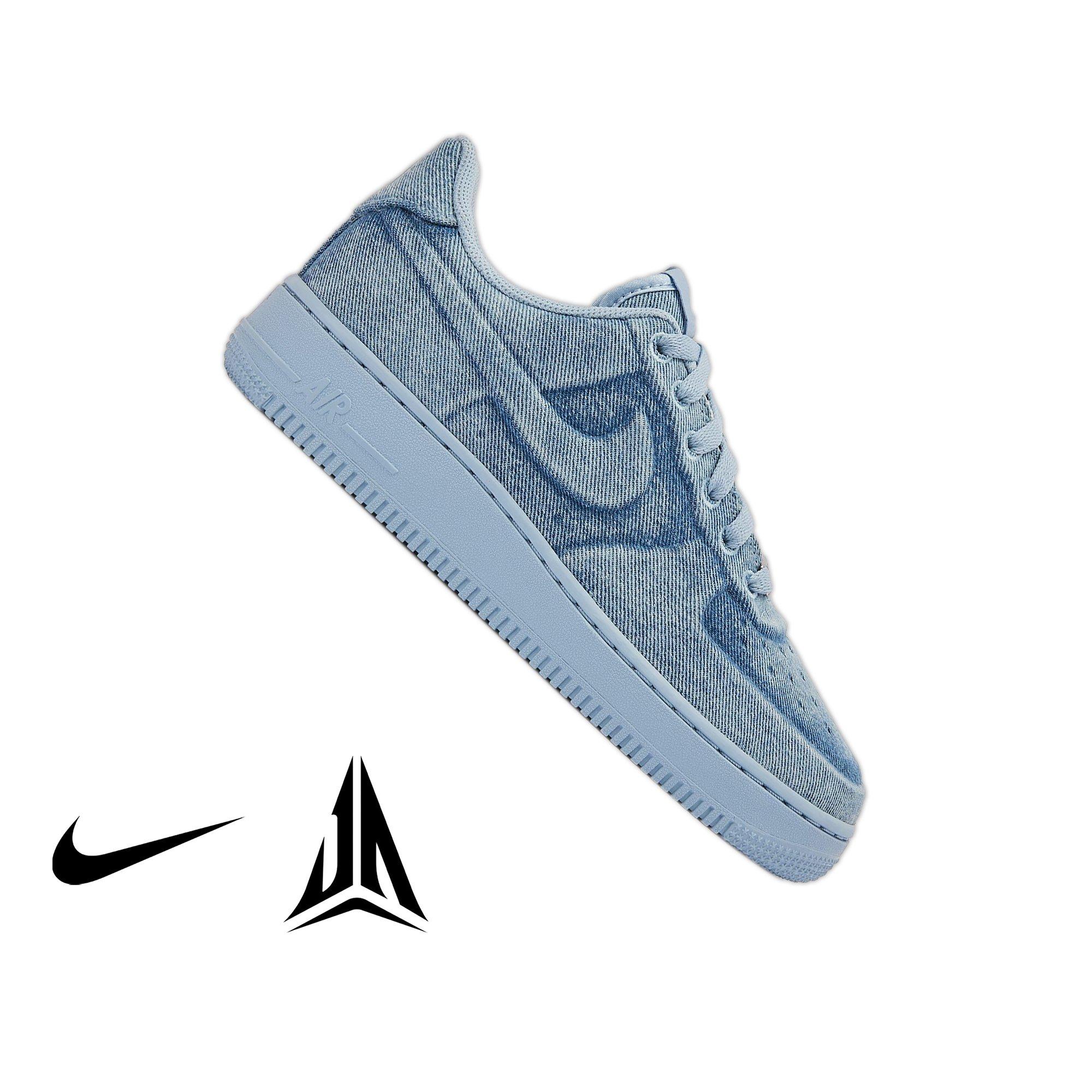 Nike Ja Air Force 1 Low "Armory Blue" Men's Shoe - ARMORY BLUE/WHITE/METALLIC SILVER Thumbnail View 1