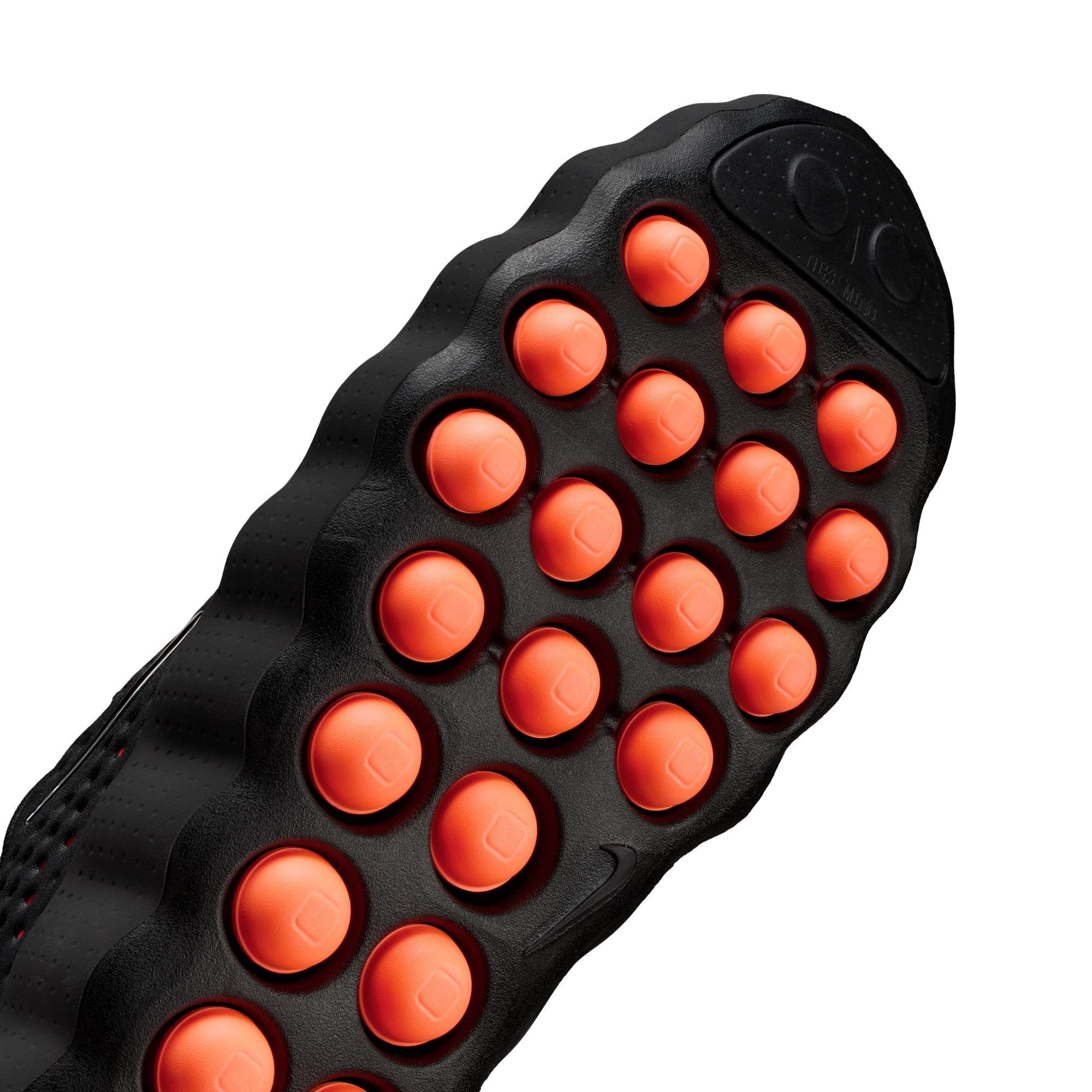 Nike Mind 002 "Black/Chrome/Hyper Crimson" Men's Shoe - BLACK/RED Thumbnail View 9