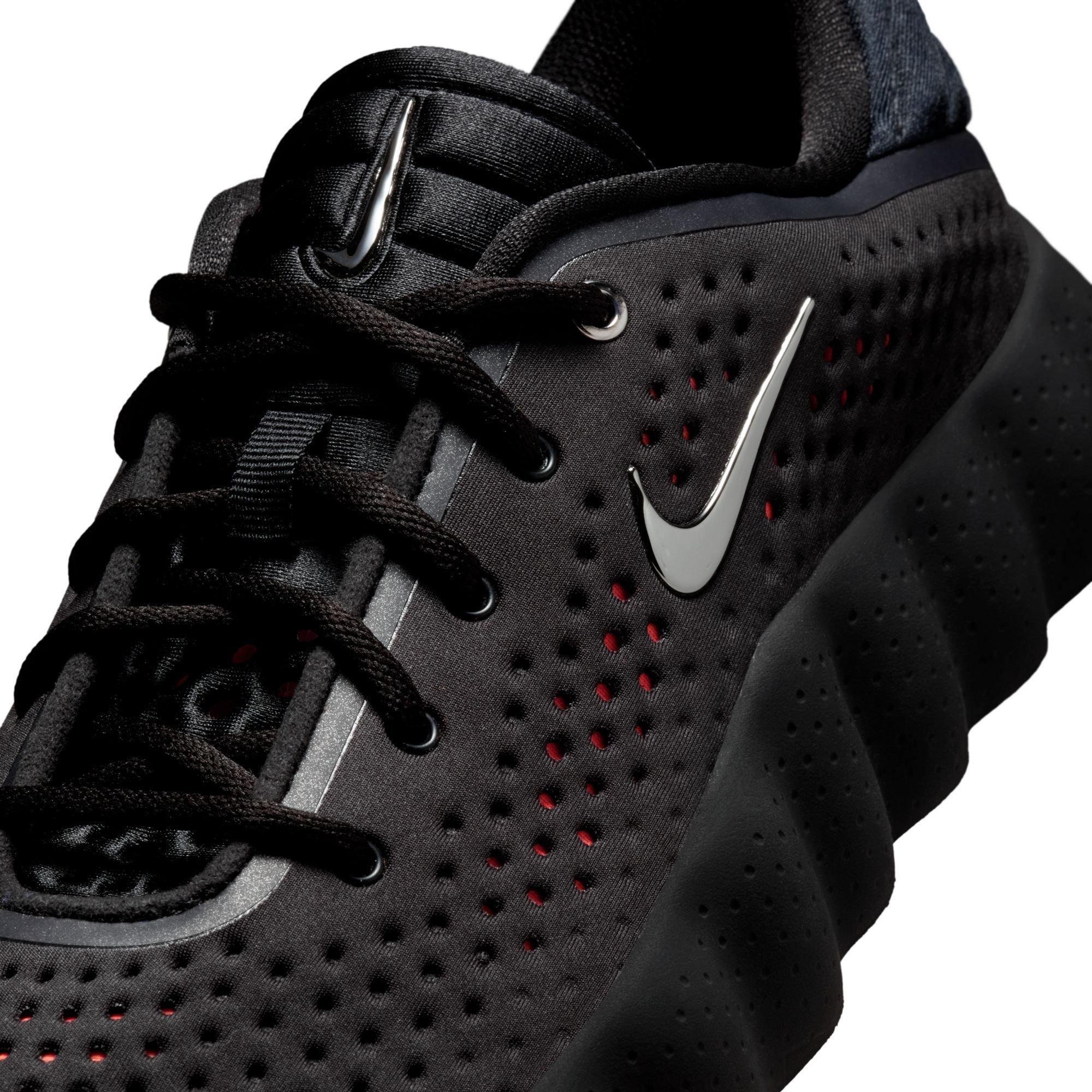 Nike Mind 002 "Black/Chrome/Hyper Crimson" Men's Shoe - BLACK/RED Thumbnail View 10