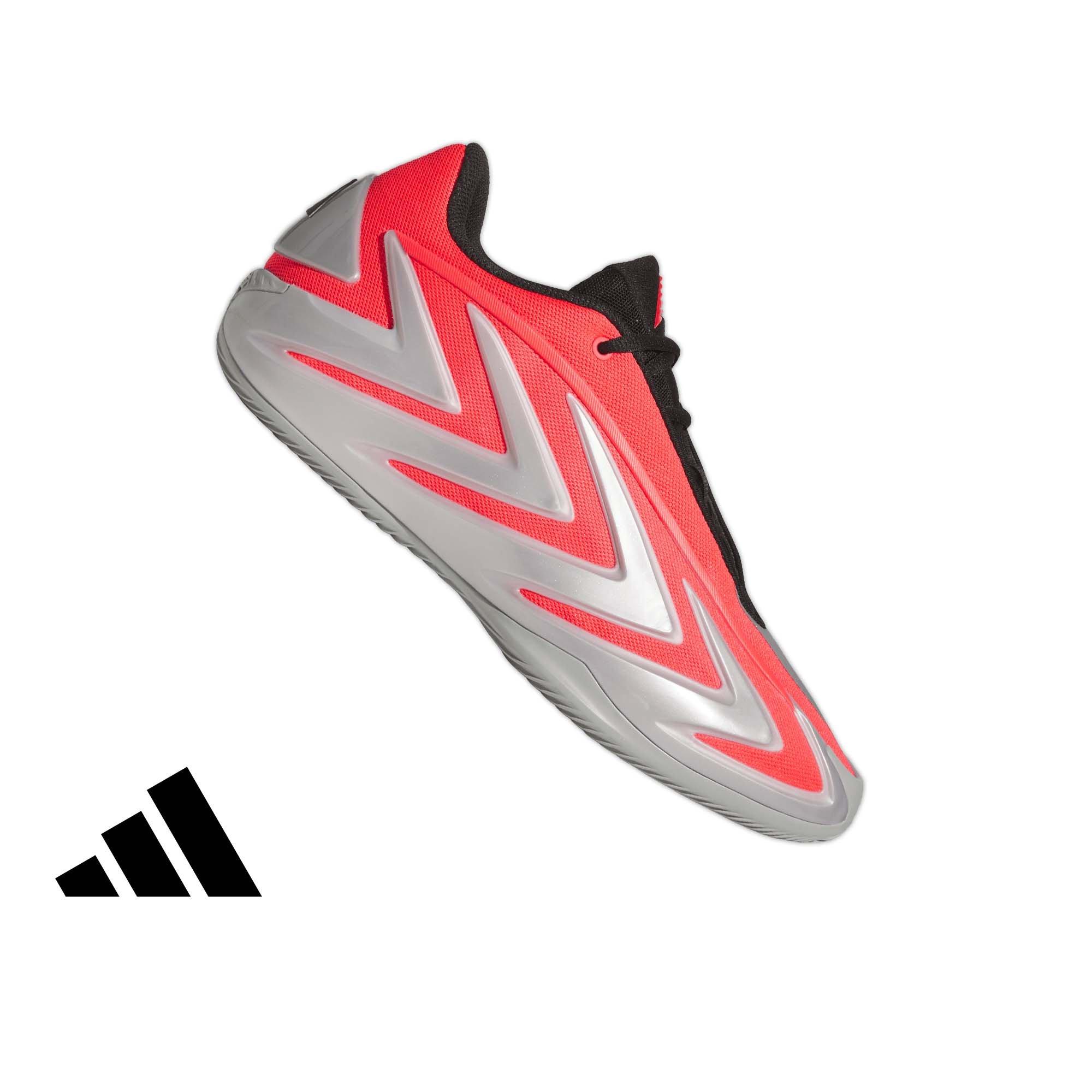 adidas Anthony Edwards 3 "Solar Silver" Men's Basketball Shoe - LUCID RED/SILVER METALLIC/CORE BLACK