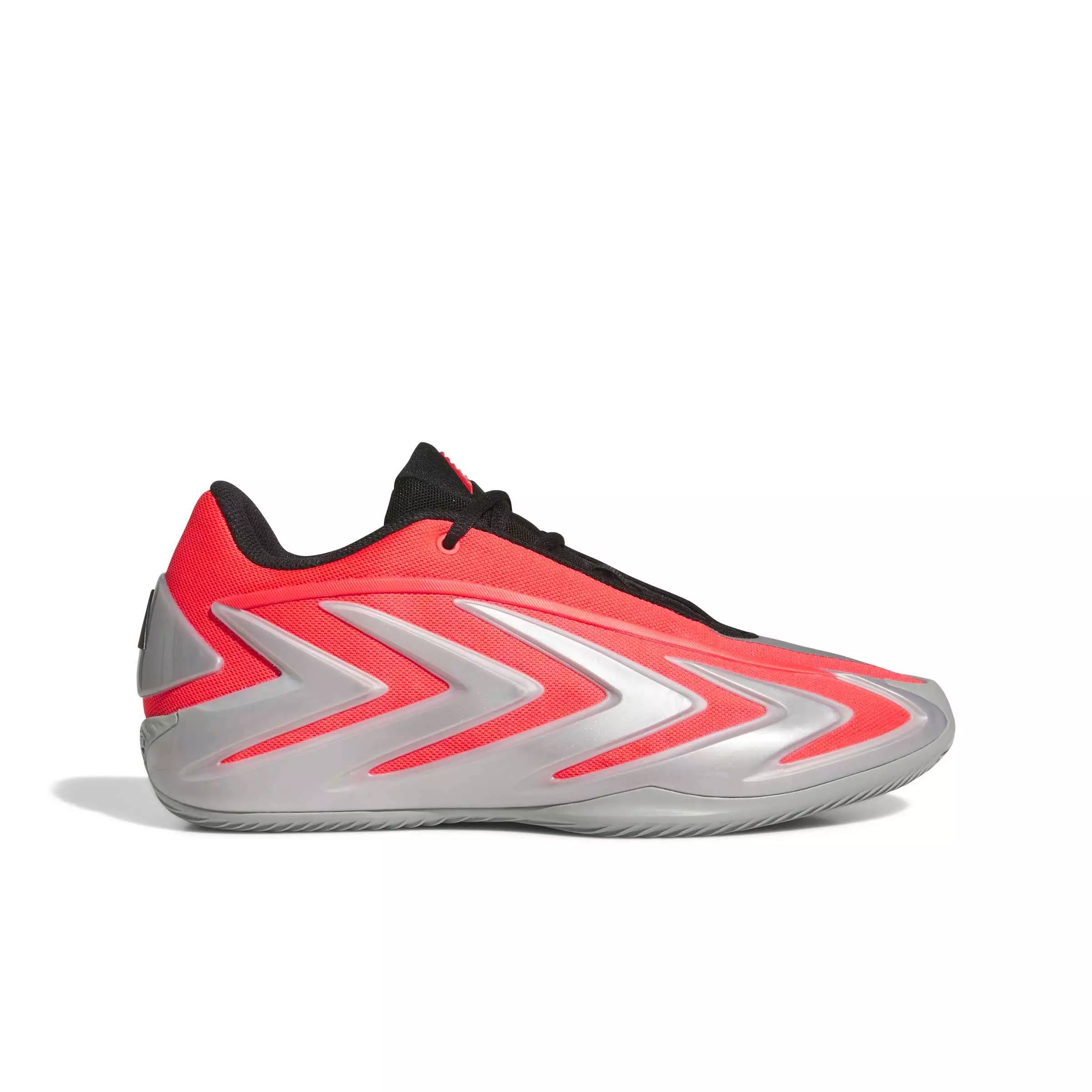 adidas Anthony Edwards 3 "Solar Silver" Men's Basketball Shoe - LUCID RED/SILVER METALLIC/CORE BLACK