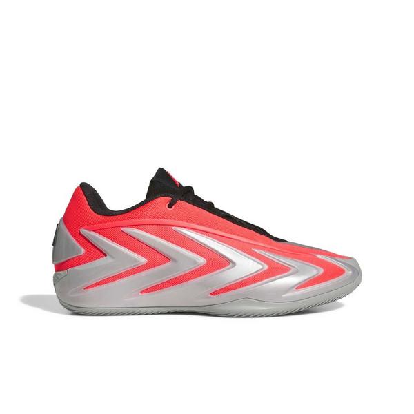 adidas Anthony Edwards 3 "Solar Silver" Men's Basketball Shoe - LUCID RED/SILVER METALLIC/CORE BLACK