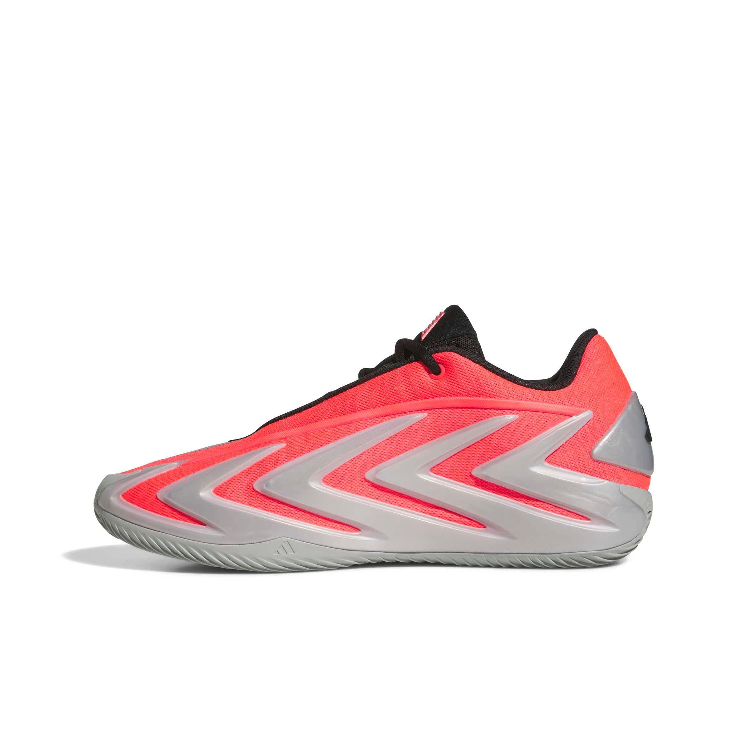 adidas Anthony Edwards 3 "Solar Silver" Men's Basketball Shoe - LUCID RED/SILVER METALLIC/CORE BLACK