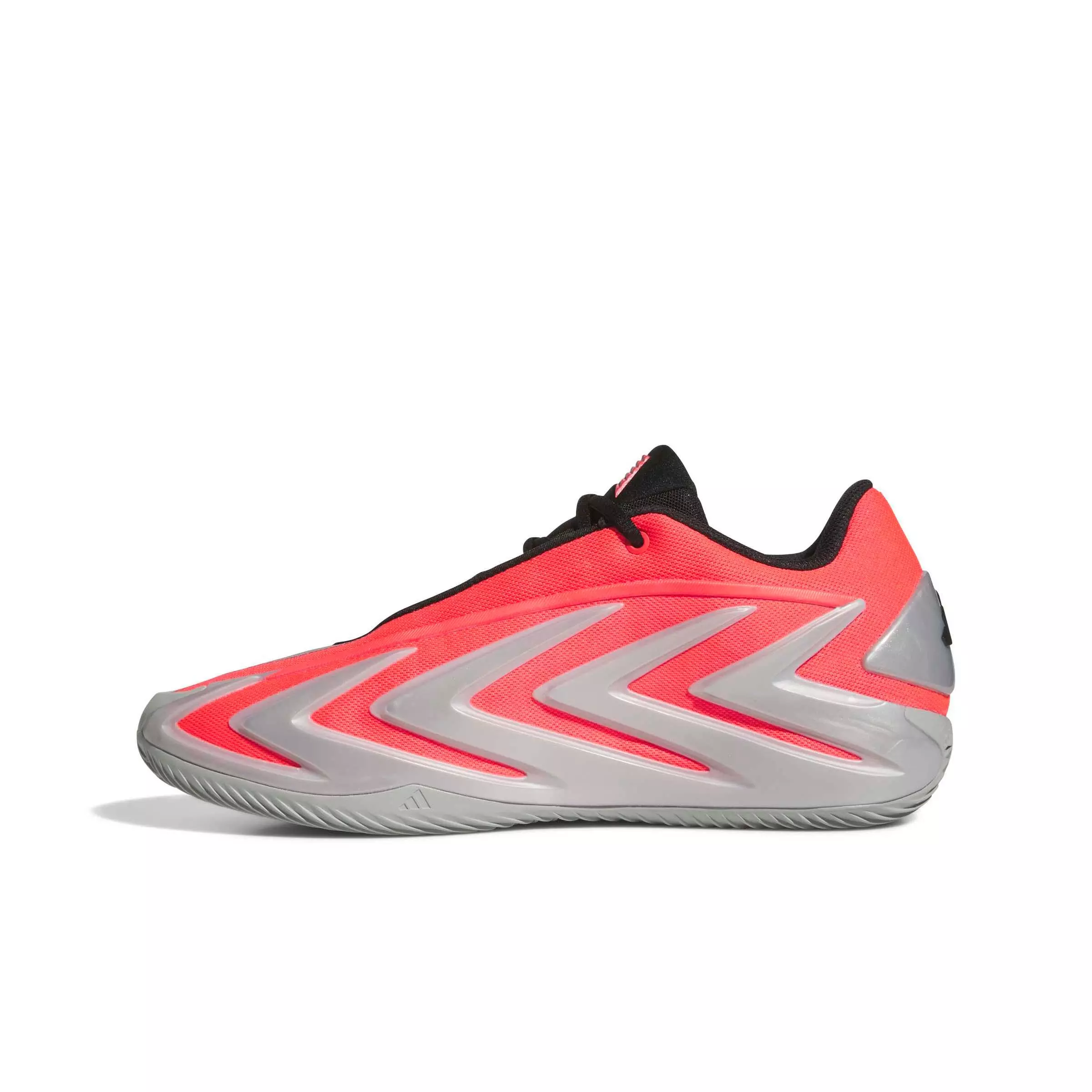 adidas Anthony Edwards 3 "Solar Silver" Men's Basketball Shoe - LUCID RED/SILVER METALLIC/CORE BLACK