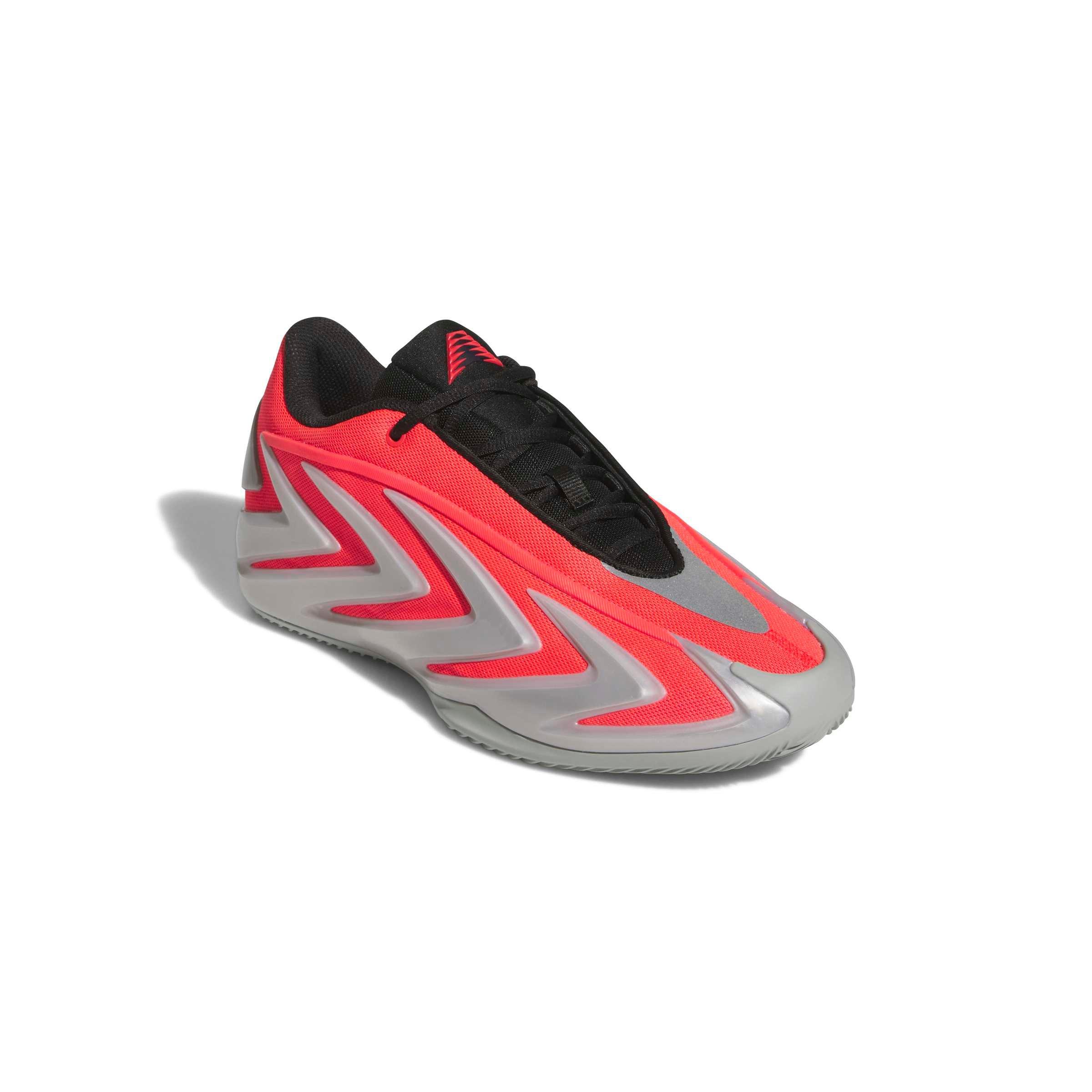 adidas Anthony Edwards 3 "Solar Silver" Men's Basketball Shoe - LUCID RED/SILVER METALLIC/CORE BLACK