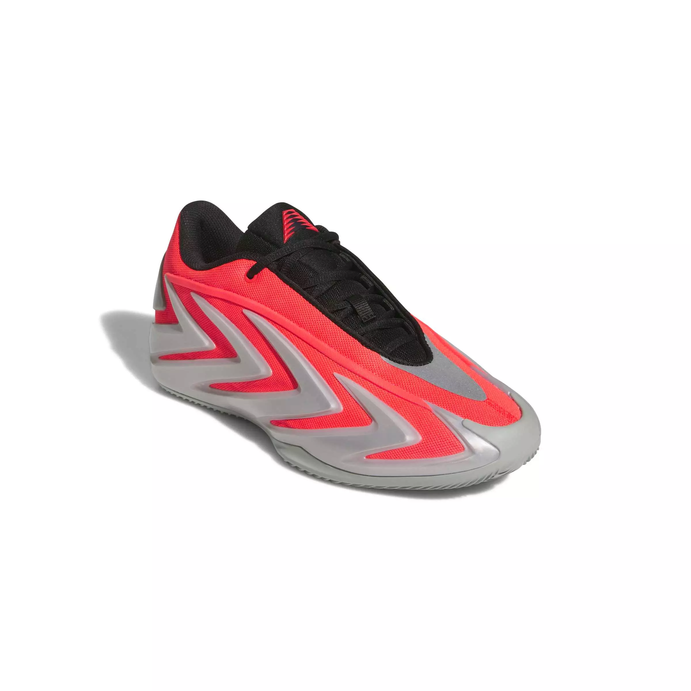 adidas Anthony Edwards 3 "Solar Silver" Men's Basketball Shoe - LUCID RED/SILVER METALLIC/CORE BLACK