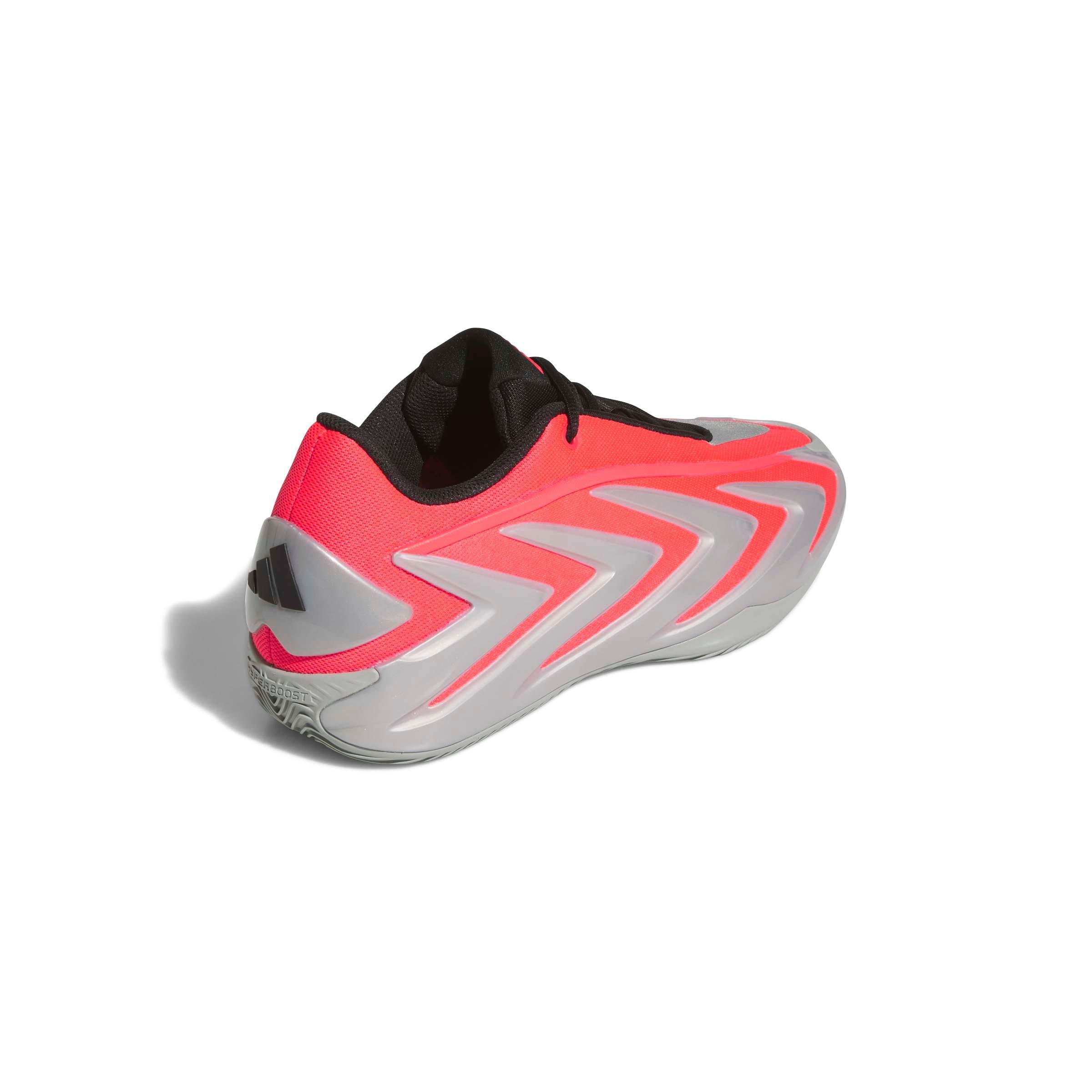 adidas Anthony Edwards 3 "Solar Silver" Men's Basketball Shoe - LUCID RED/SILVER METALLIC/CORE BLACK