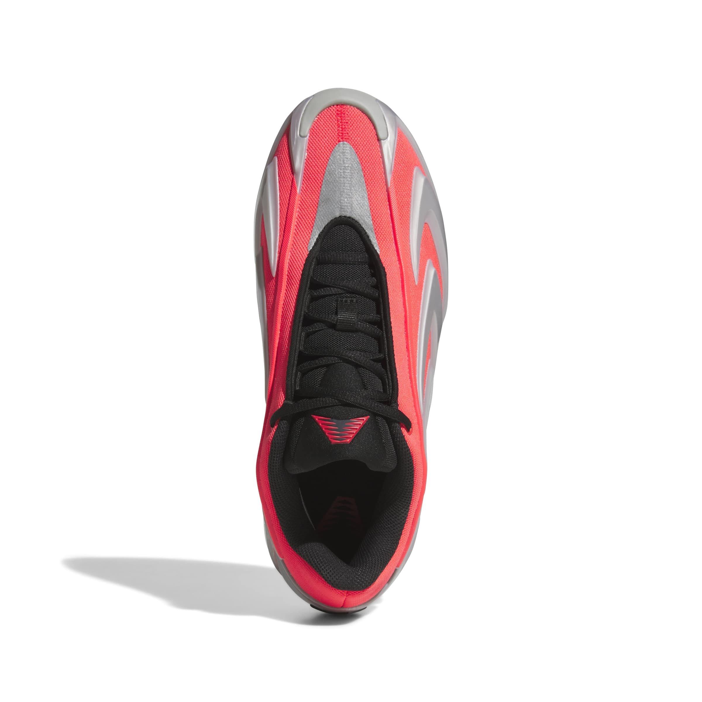 adidas Anthony Edwards 3 "Solar Silver" Men's Basketball Shoe - LUCID RED/SILVER METALLIC/CORE BLACK
