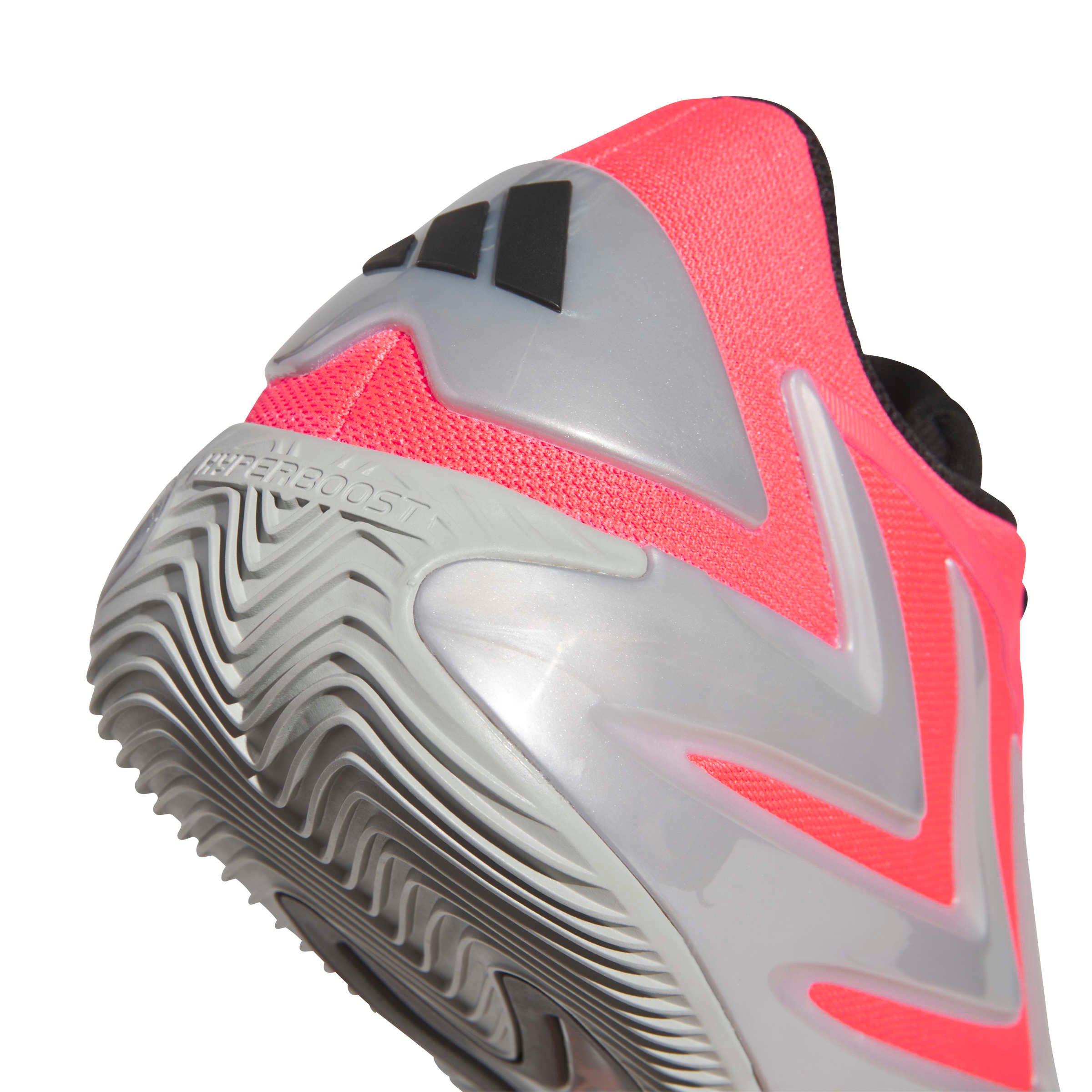 adidas Anthony Edwards 3 "Solar Silver" Men's Basketball Shoe - LUCID RED/SILVER METALLIC/CORE BLACK