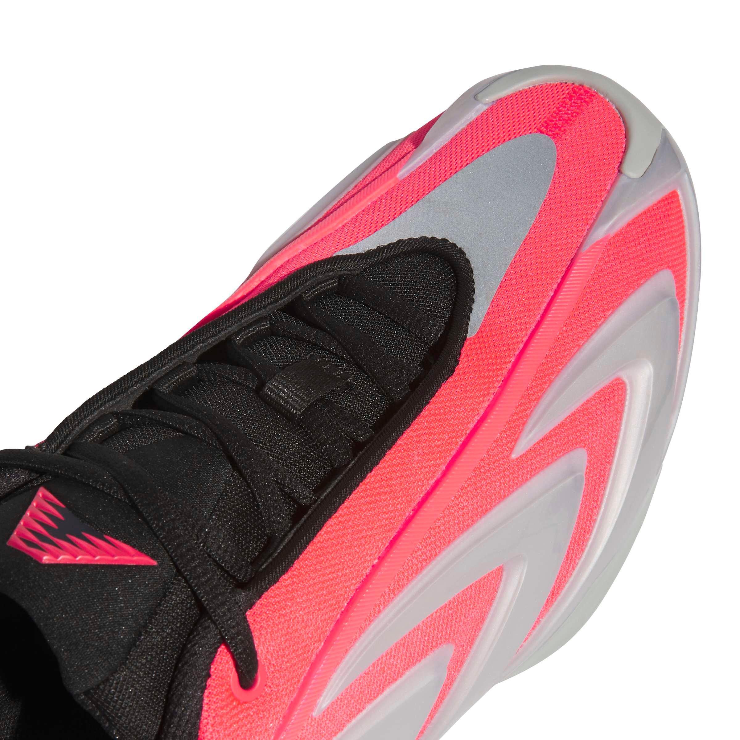 adidas Anthony Edwards 3 "Solar Silver" Men's Basketball Shoe - LUCID RED/SILVER METALLIC/CORE BLACK
