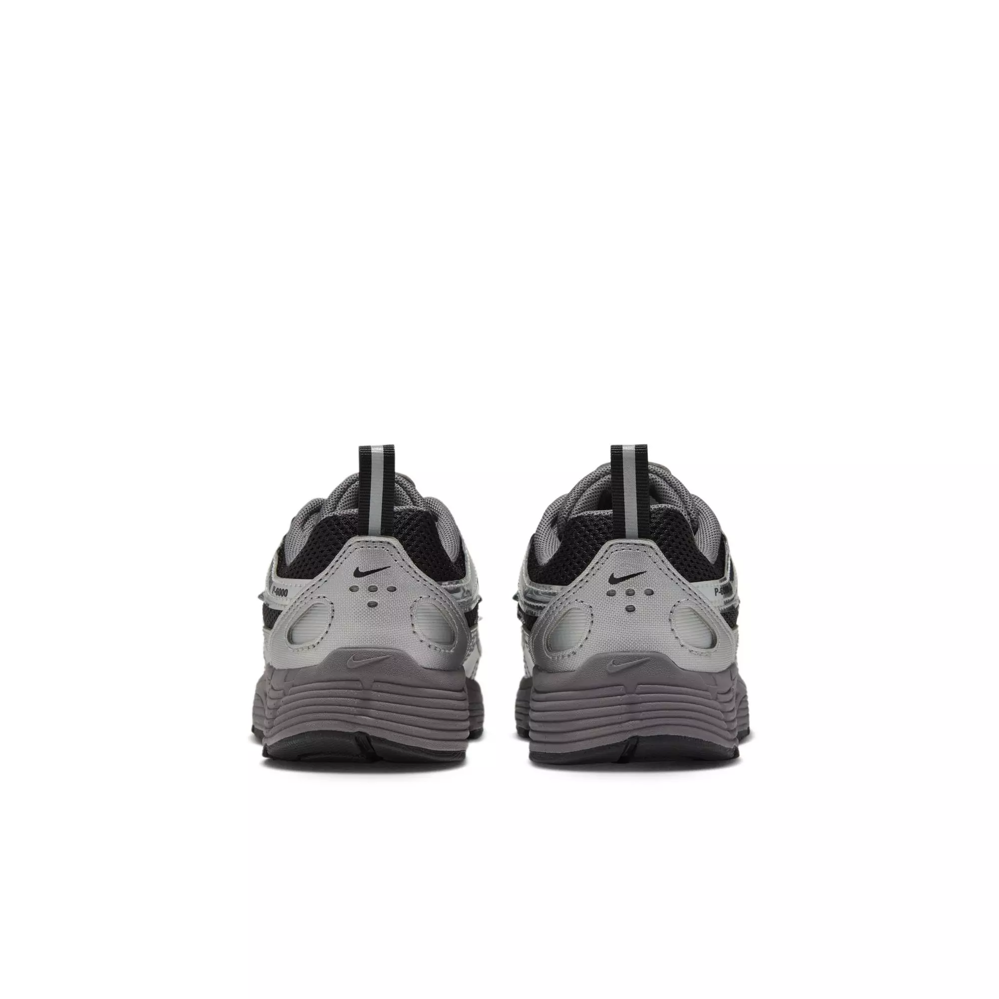 Nike P-6000 "Black/Metallic Silver/Pencil Point" Preschool Boys' Shoe - BLACK/SILVER