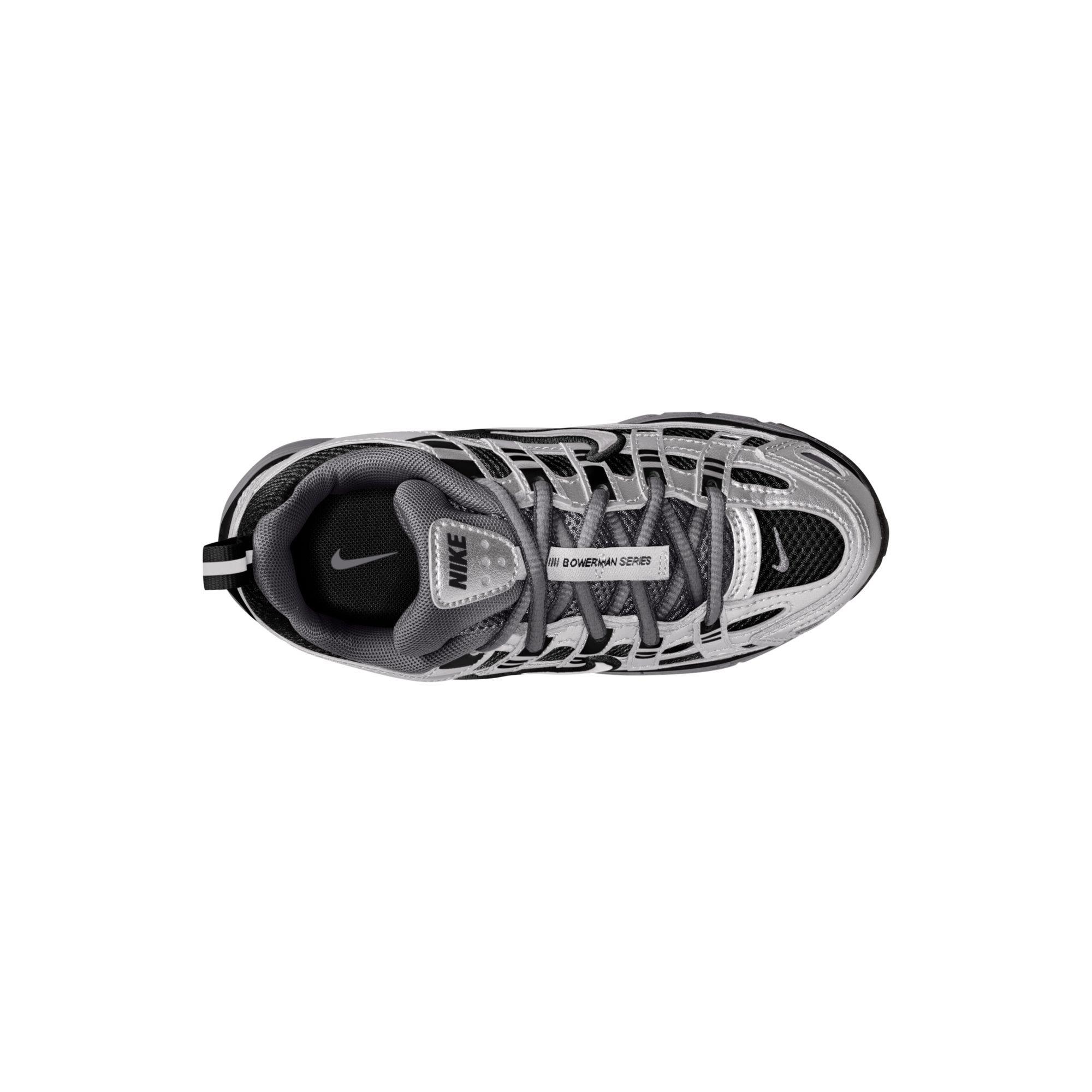 Nike P-6000 "Black/Metallic Silver/Pencil Point" Preschool Boys' Shoe - BLACK/SILVER