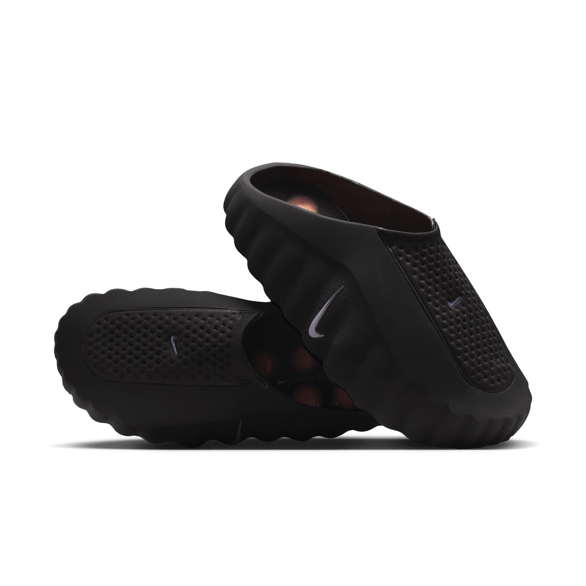 Nike Mind 001 "Black/Chrome/Hyper Crimson" Women's Mule - BLACK Thumbnail View 5