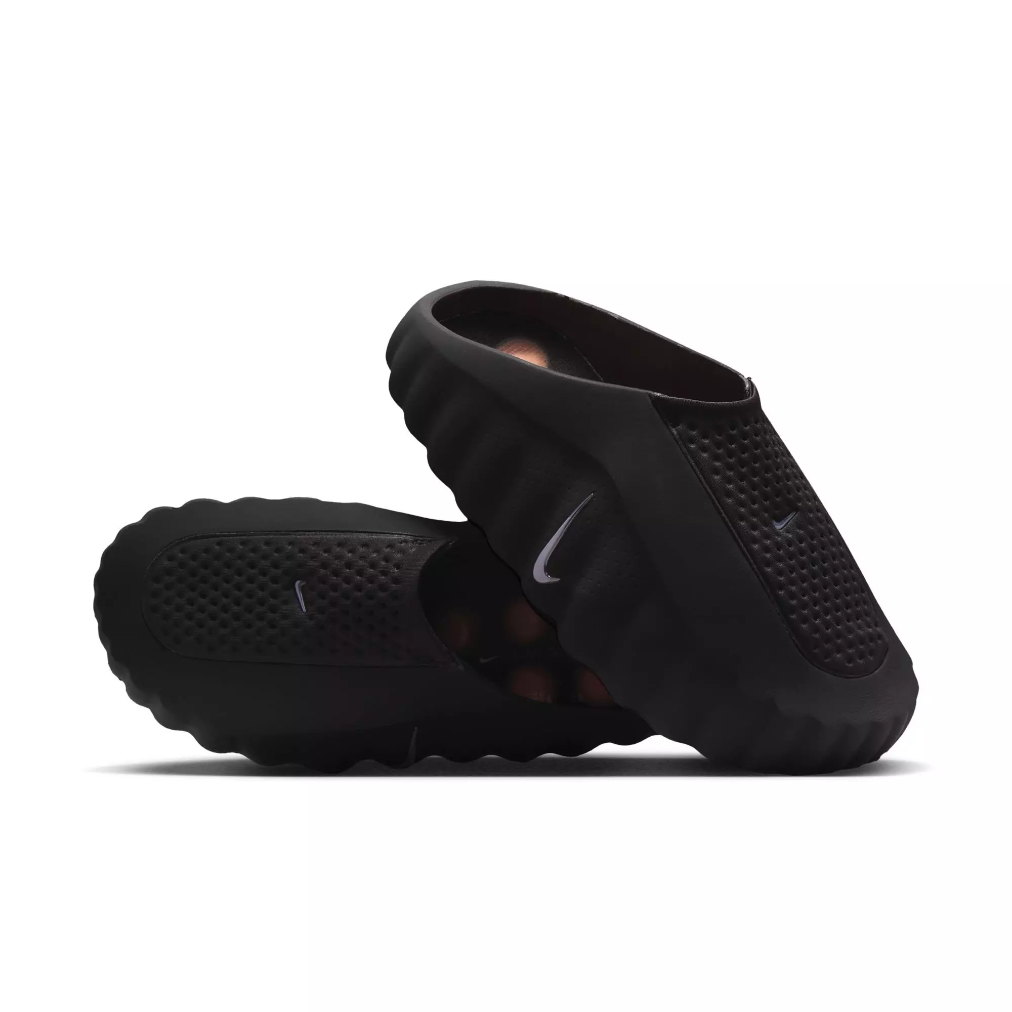 Nike Mind 001 "Black/Chrome/Hyper Crimson" Women's Mule - BLACK
