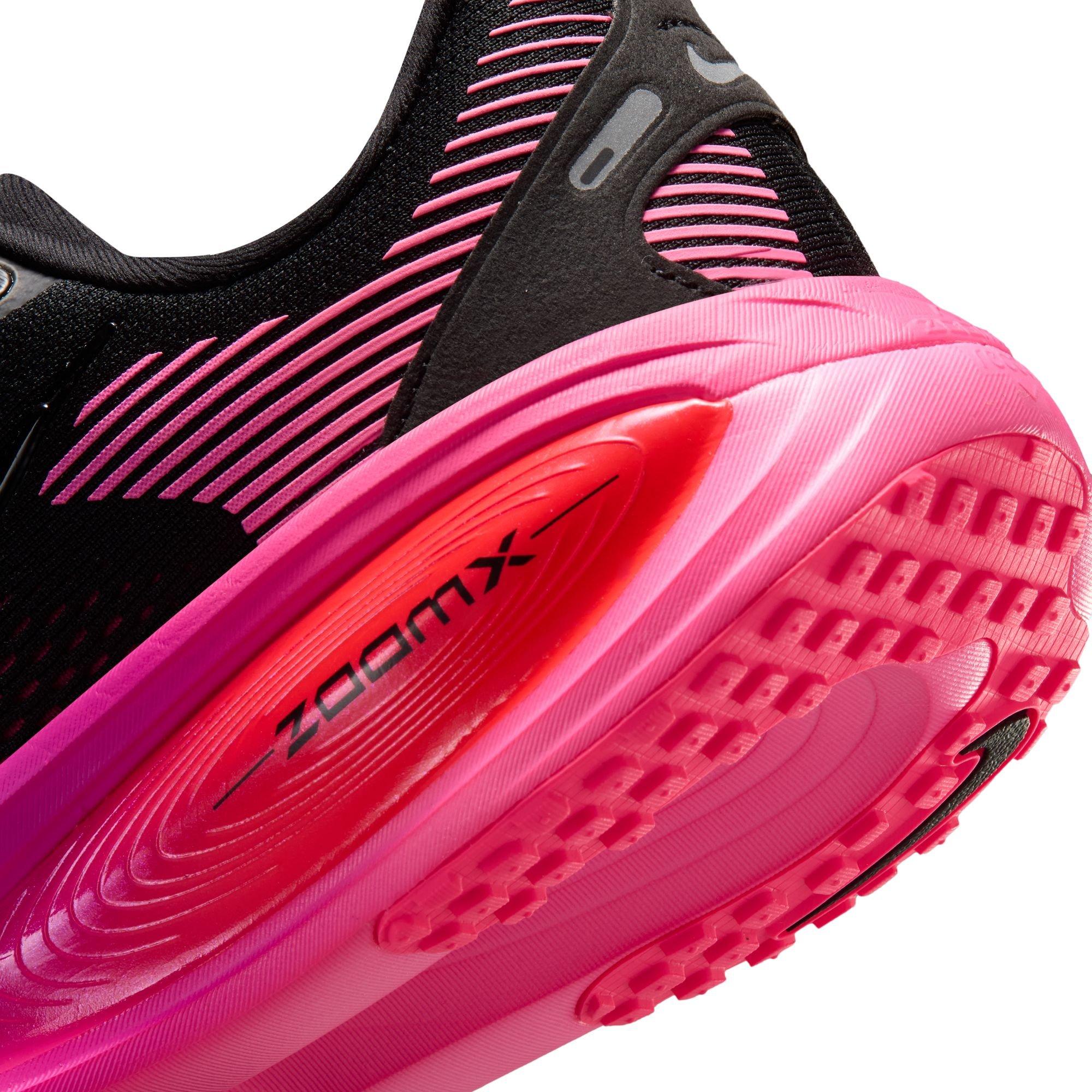Nike Vomero 18 "Hyper Pink" Women's Road Running Shoe - BLACK/HYPER PINK/LASER CRIMSON