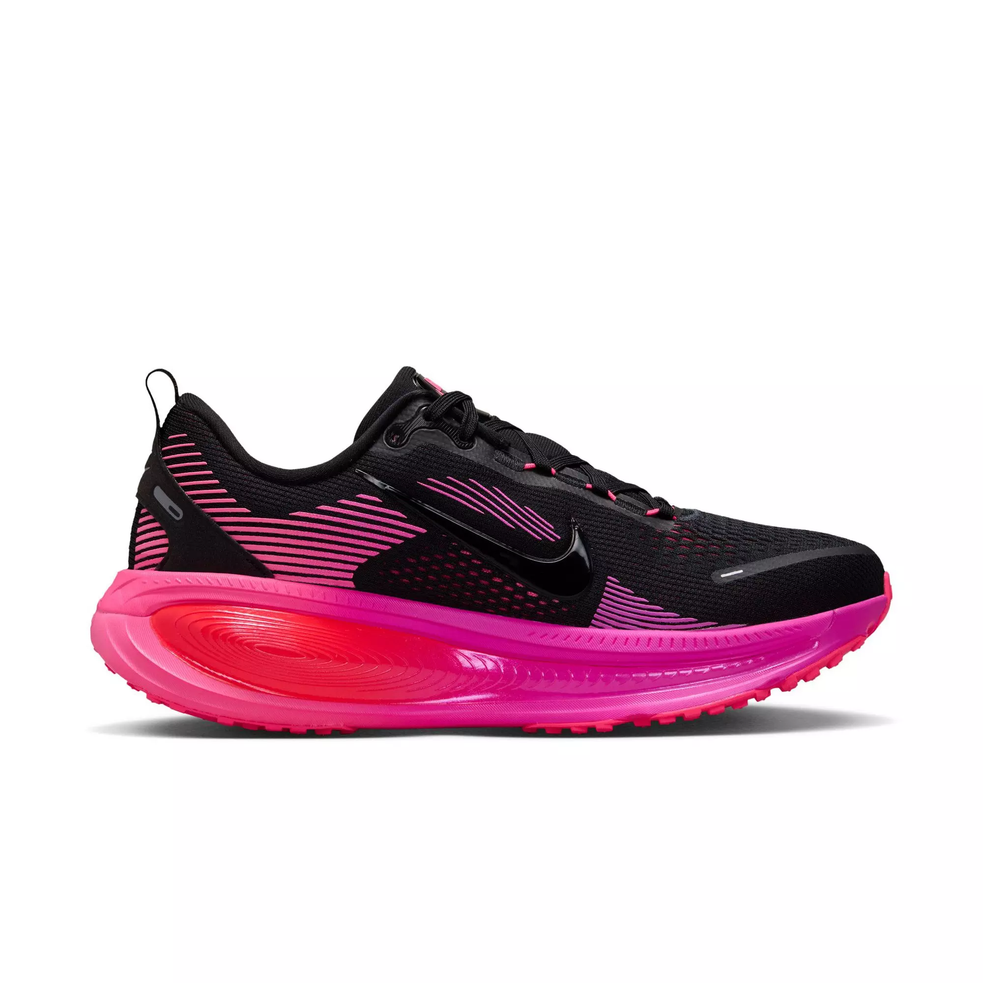 Nike Vomero 18 "Black/Hyper Pink/Laser Crimson" Women's Road Running Shoe - BLACK/PINK