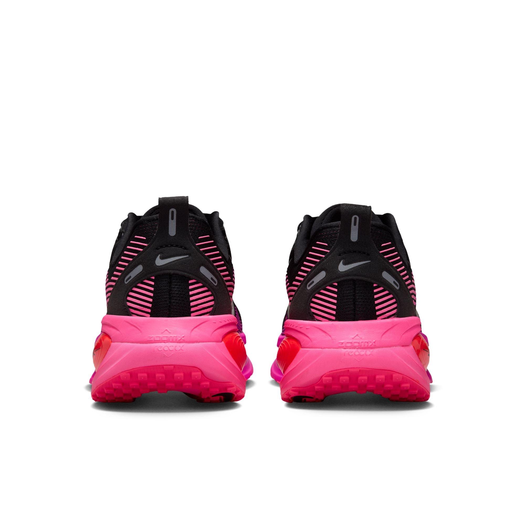Nike Vomero 18 "Black/Hyper Pink/Laser Crimson" Women's Road Running Shoe - BLACK/PINK