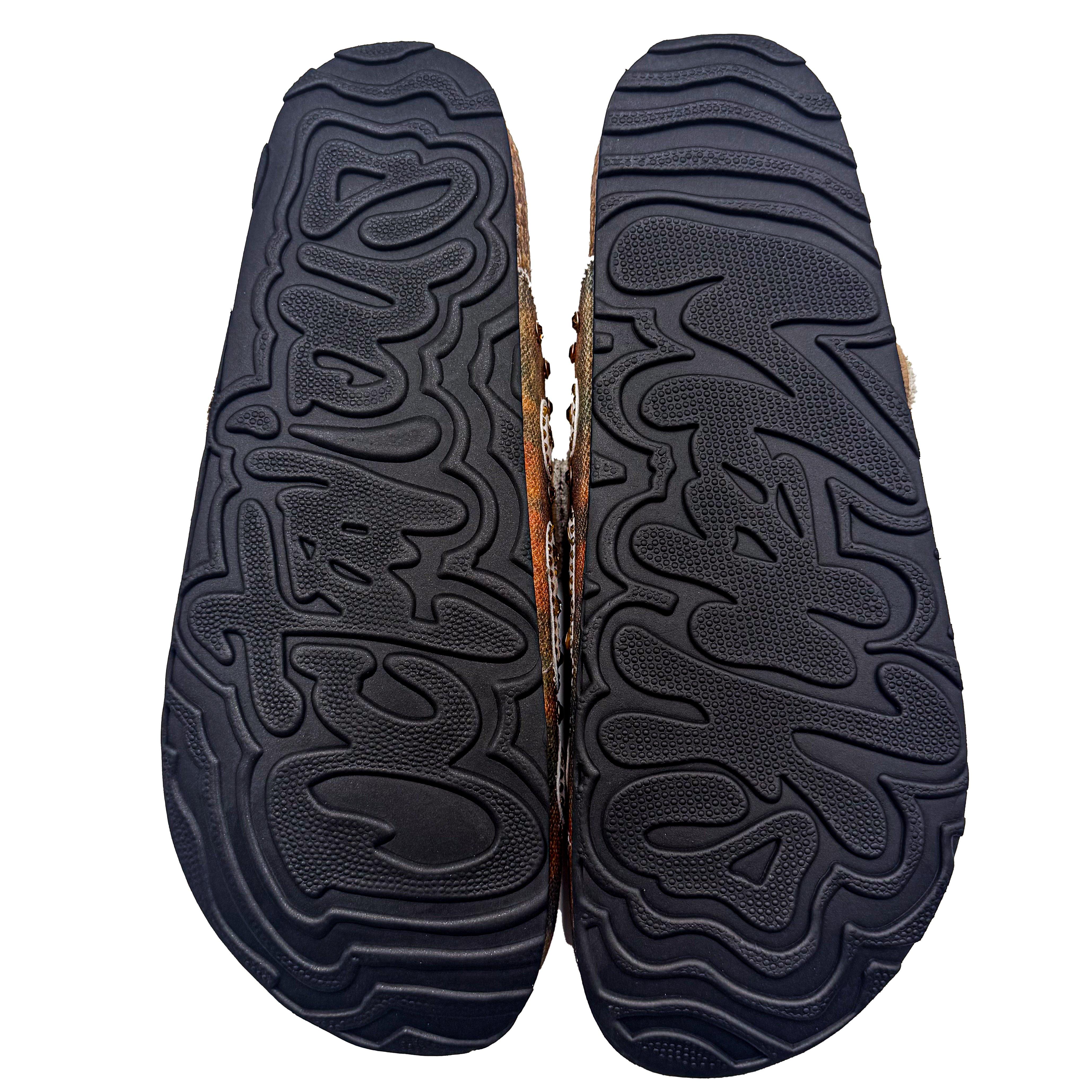 Octavious Marks "Friendship" Unisex Clog - BROWN Thumbnail View 11