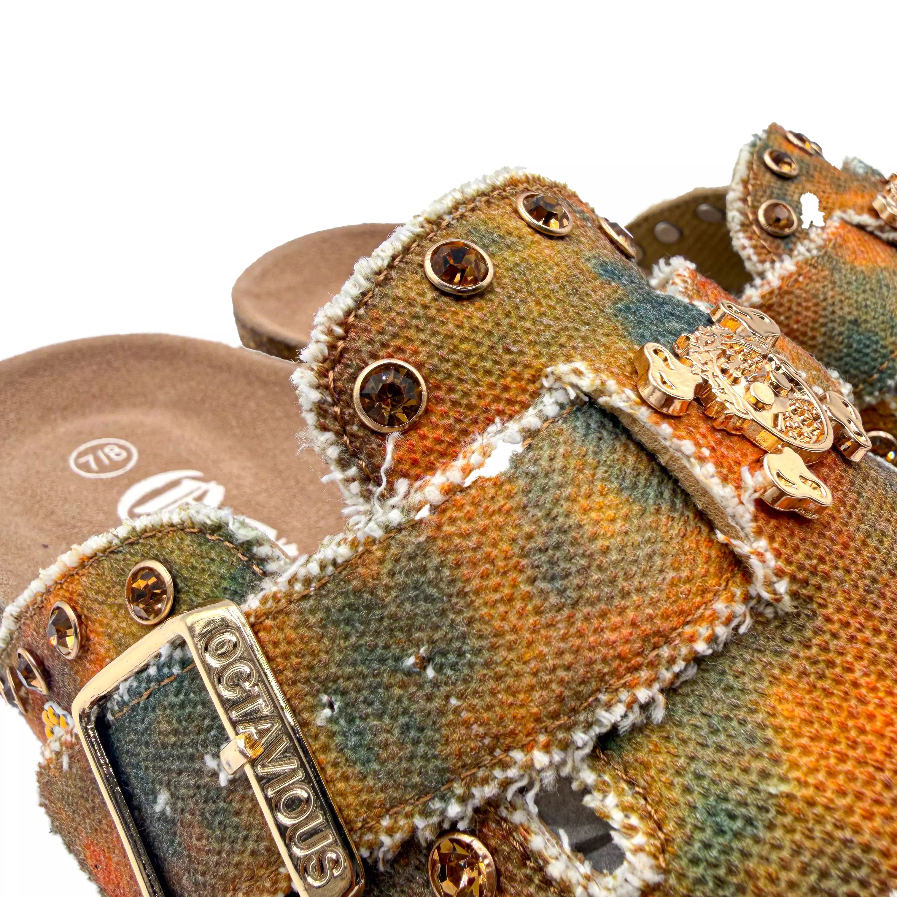 Octavious Marks "Friendship" Unisex Clog - BROWN