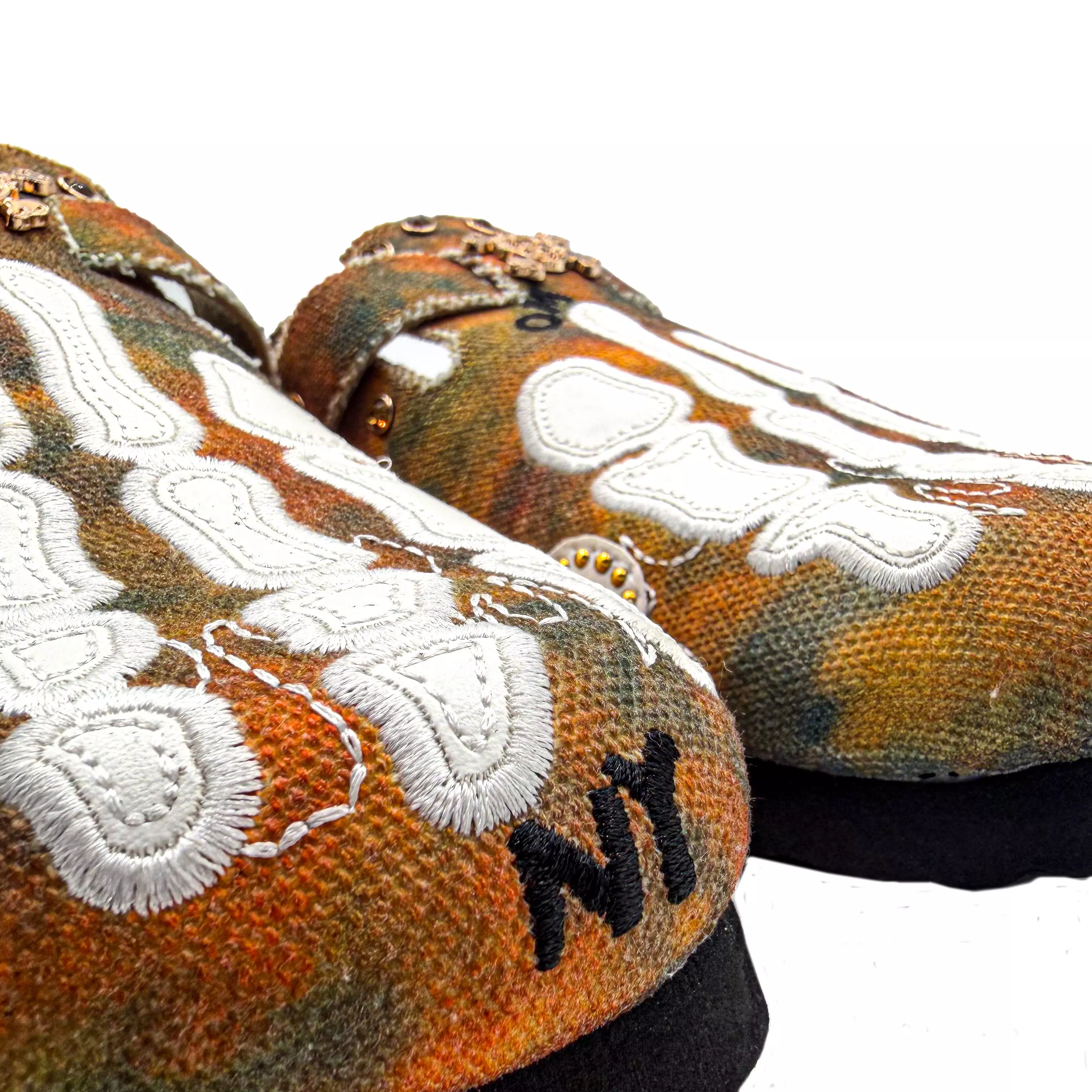 Octavious Marks "Friendship" Unisex Clog - BROWN