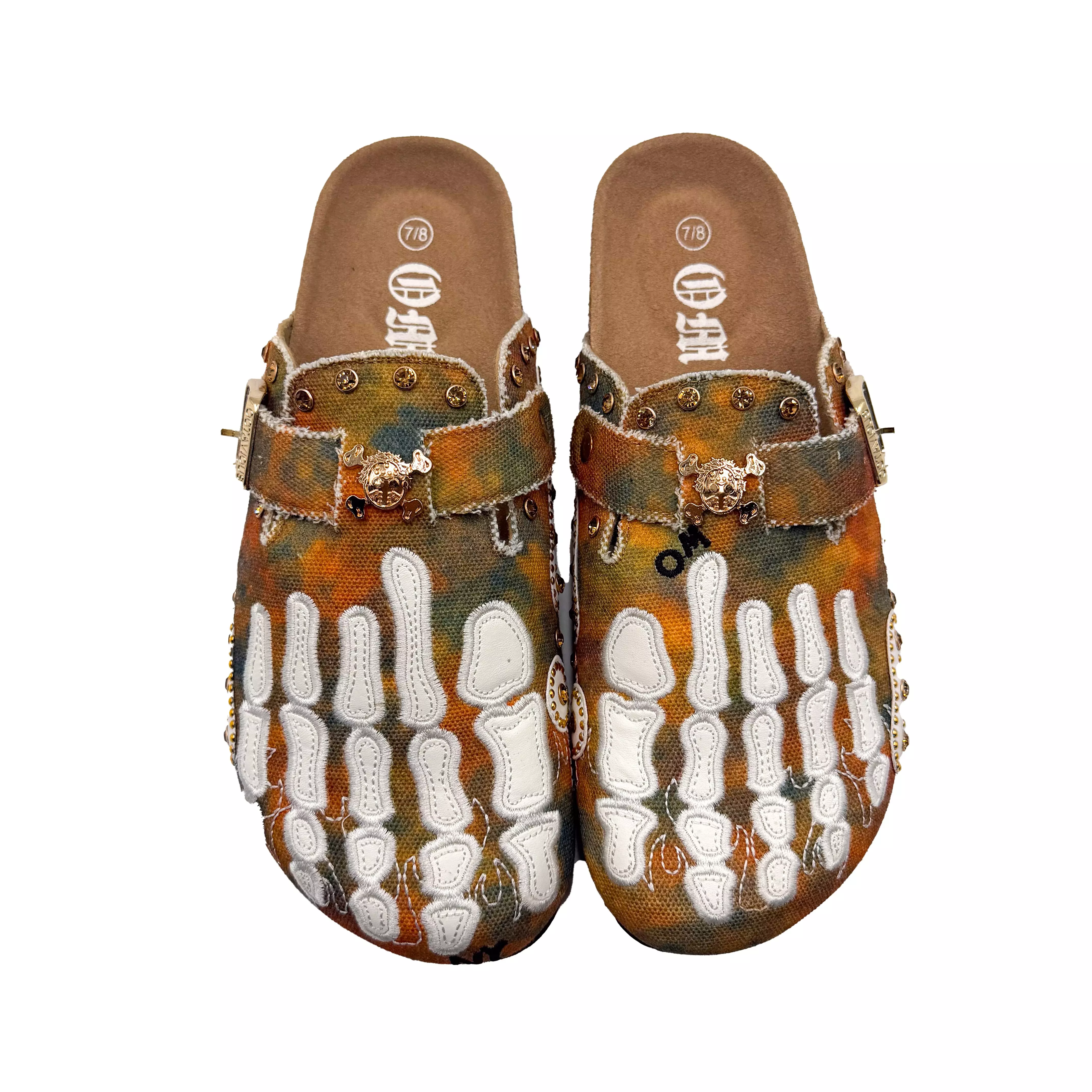 Octavious Marks "Friendship" Unisex Clog - BROWN