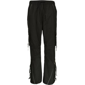FA26 BLACK WOVEN WL PANT - BLACK