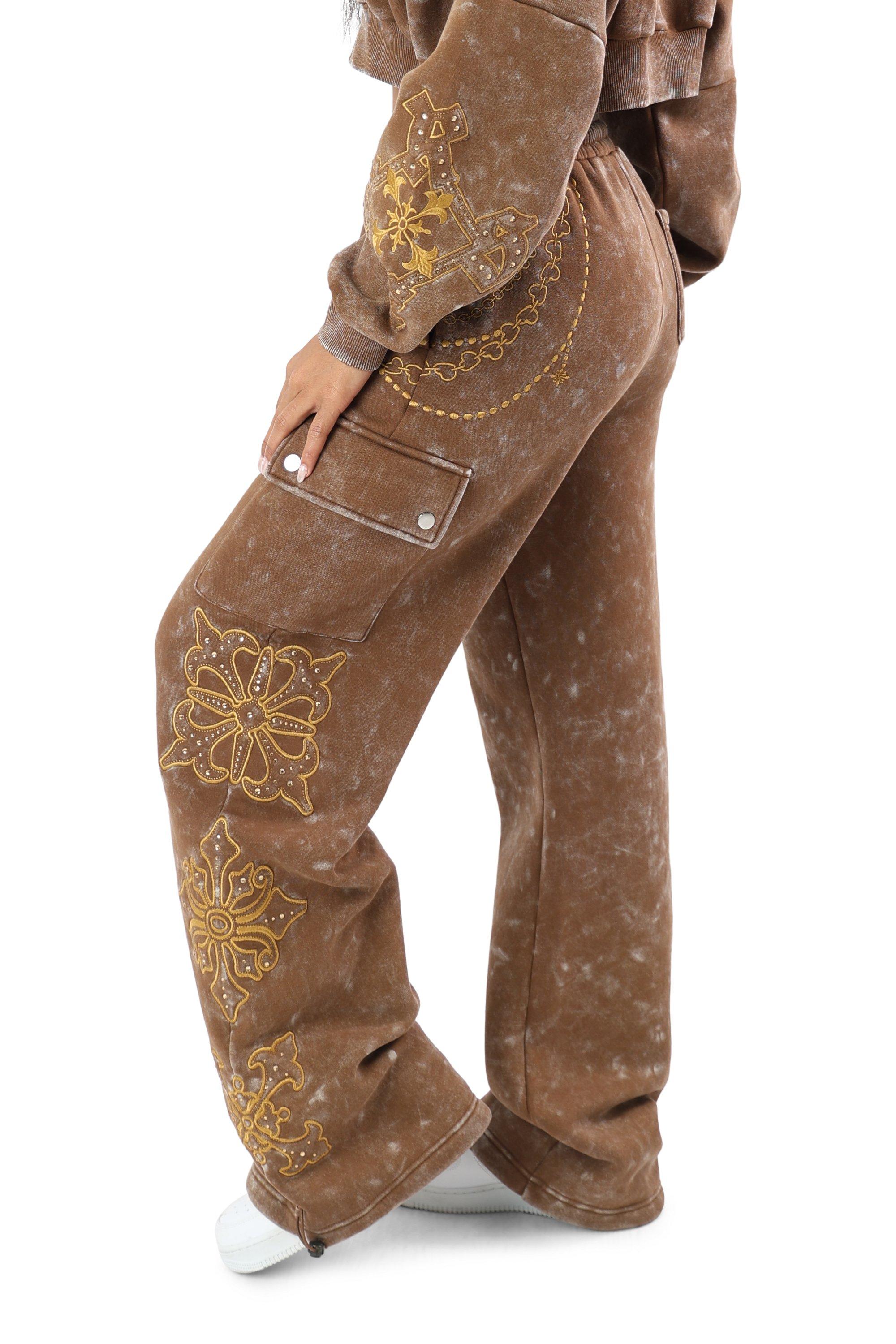FA26 BROWN GOLD WL PANT - BROWN/GOLD