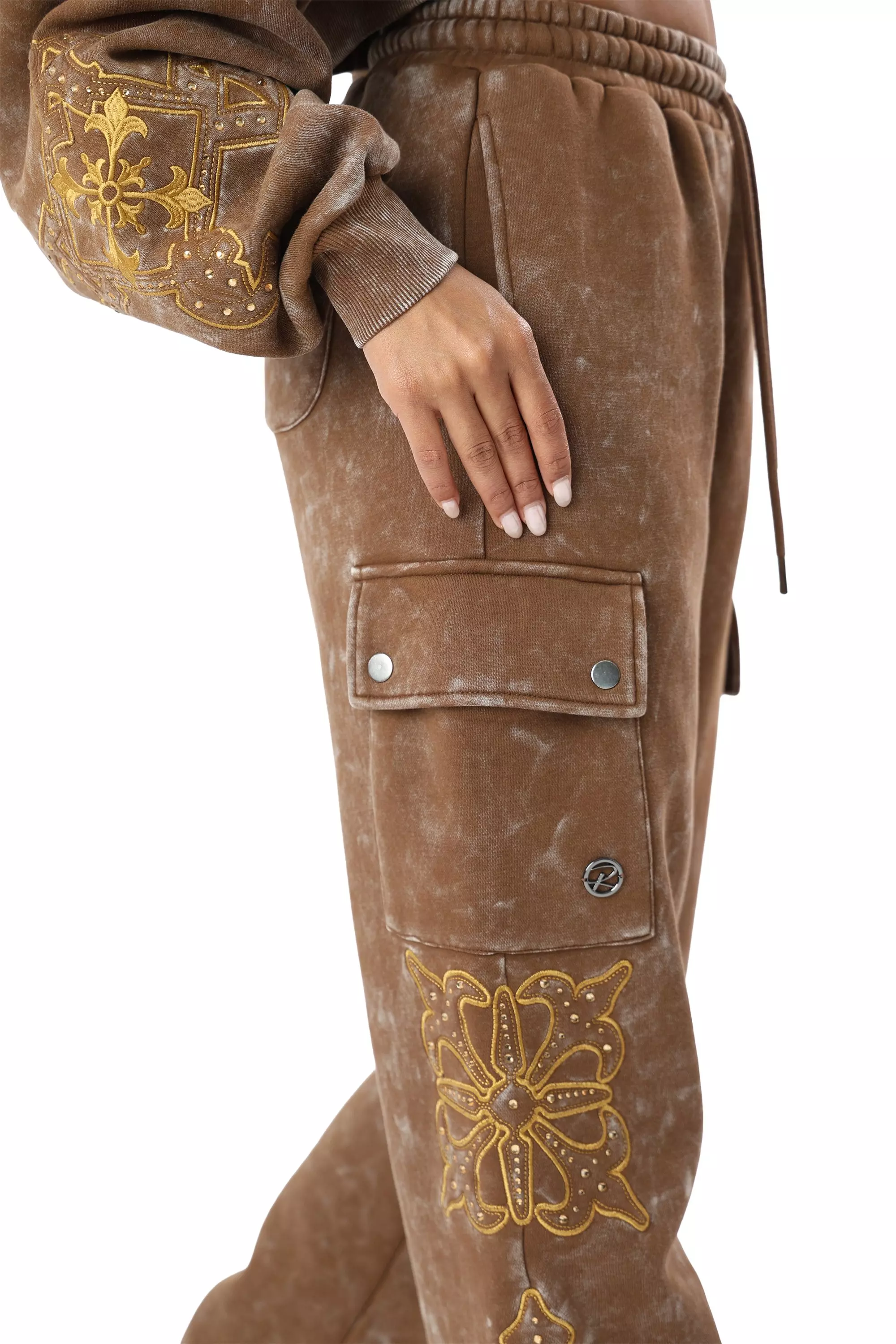 FA26 BROWN GOLD WL PANT - BROWN/GOLD