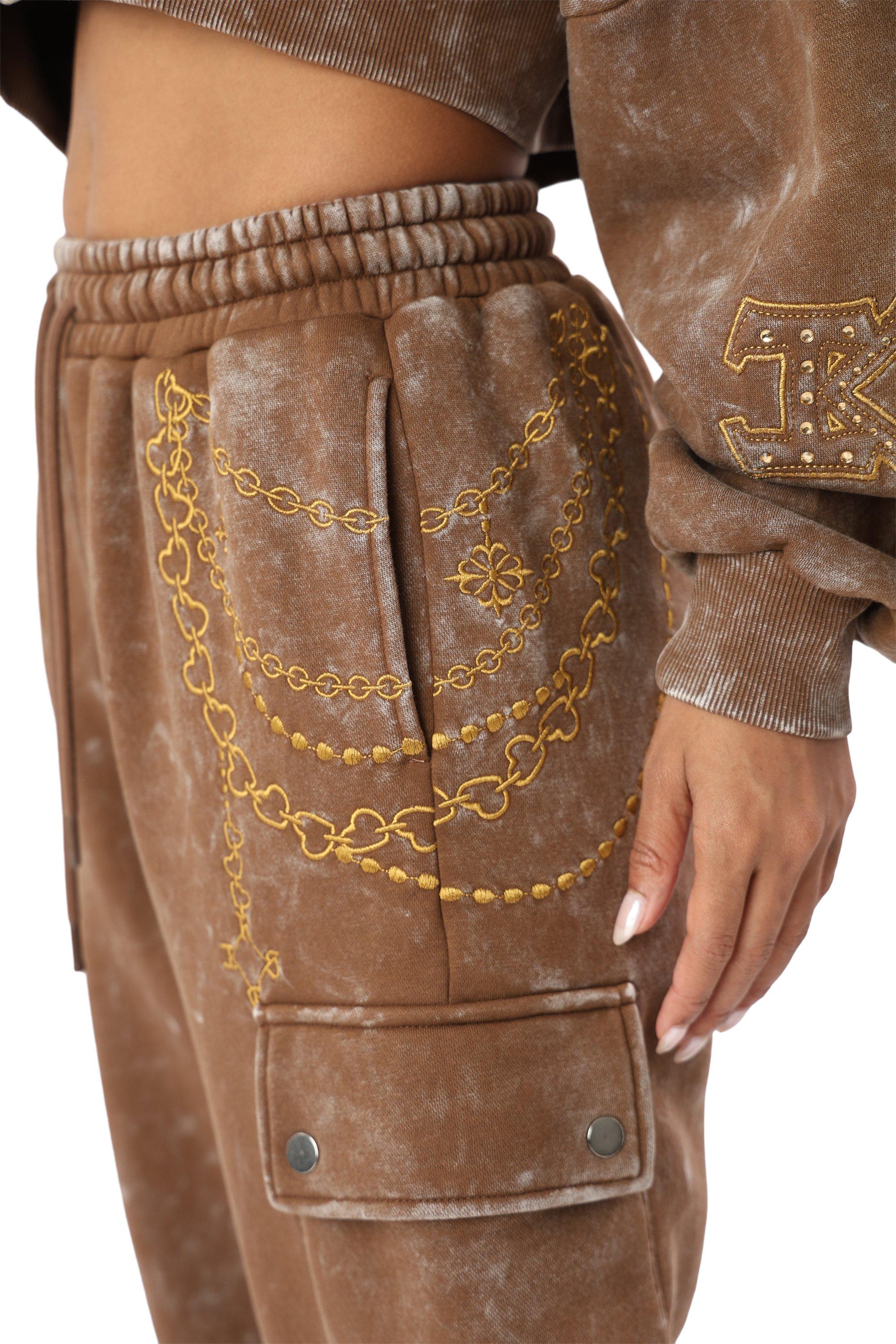 FA26 BROWN GOLD WL PANT - BROWN/GOLD