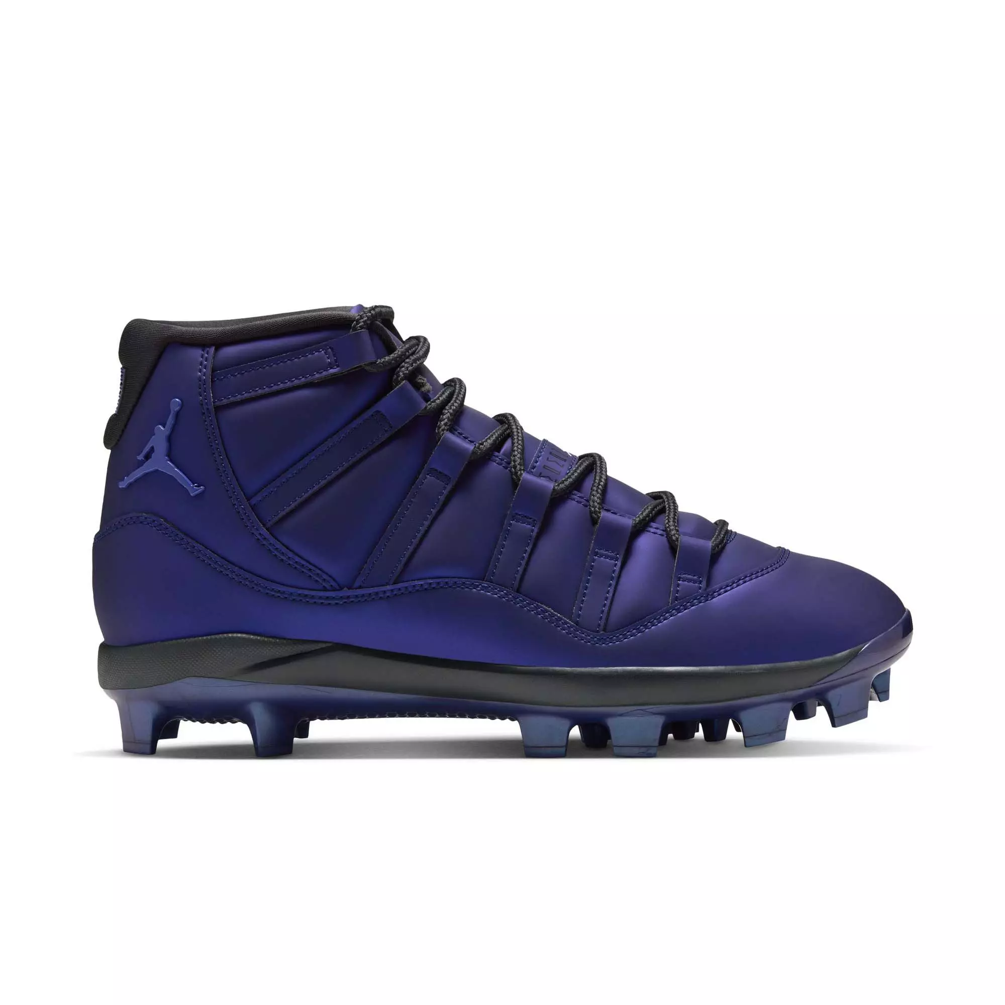 Jordan 11 Retro MCS "Space Jam" Men's Baseball Cleat - LAPIS/OFF NOIR