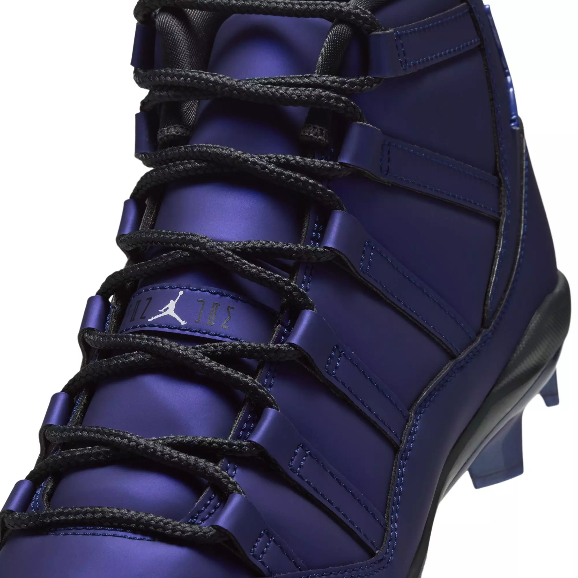 Jordan 11 Retro MCS "Space Jam" Men's Baseball Cleat - LAPIS/OFF NOIR