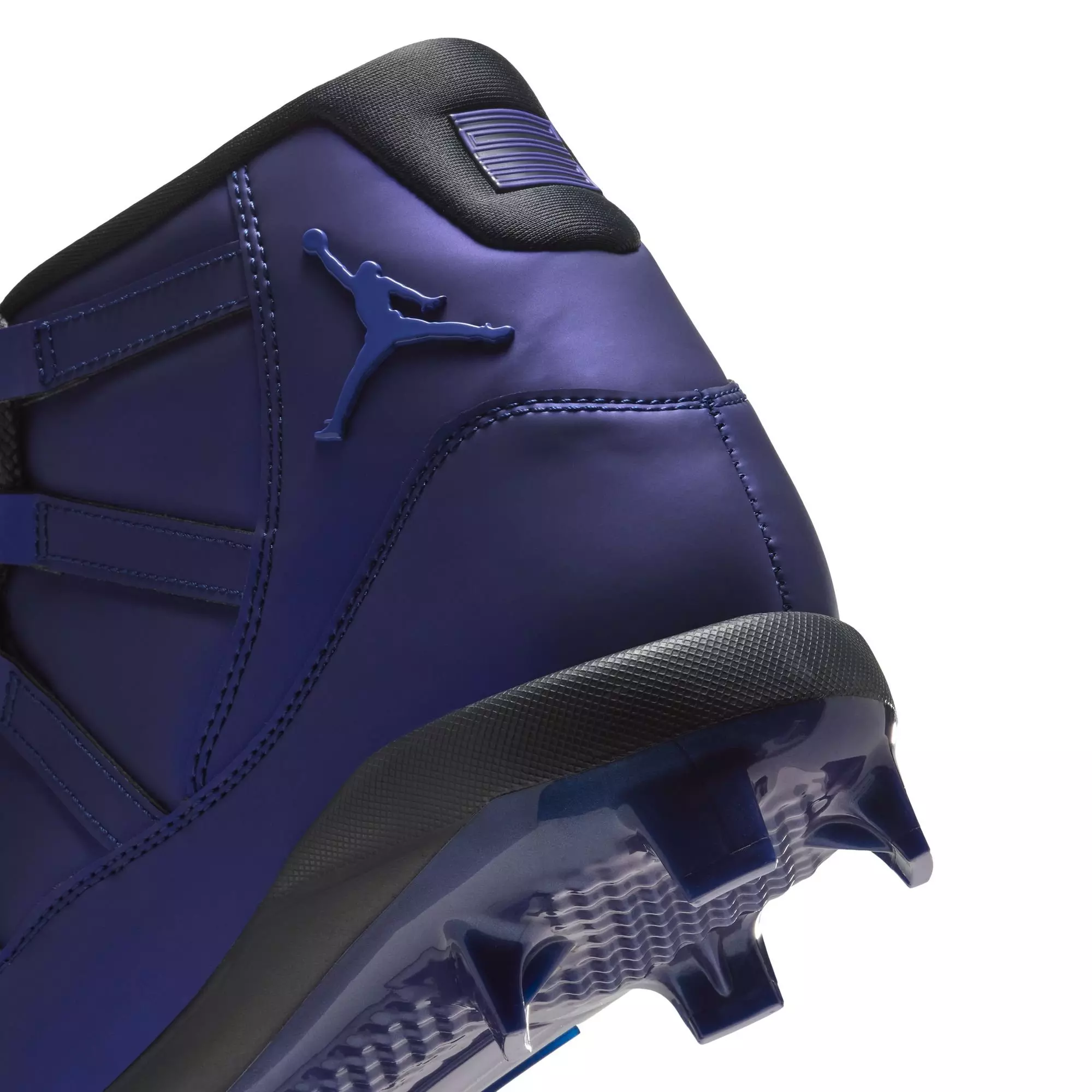 Jordan 11 Retro MCS "Space Jam" Men's Baseball Cleat - LAPIS/OFF NOIR