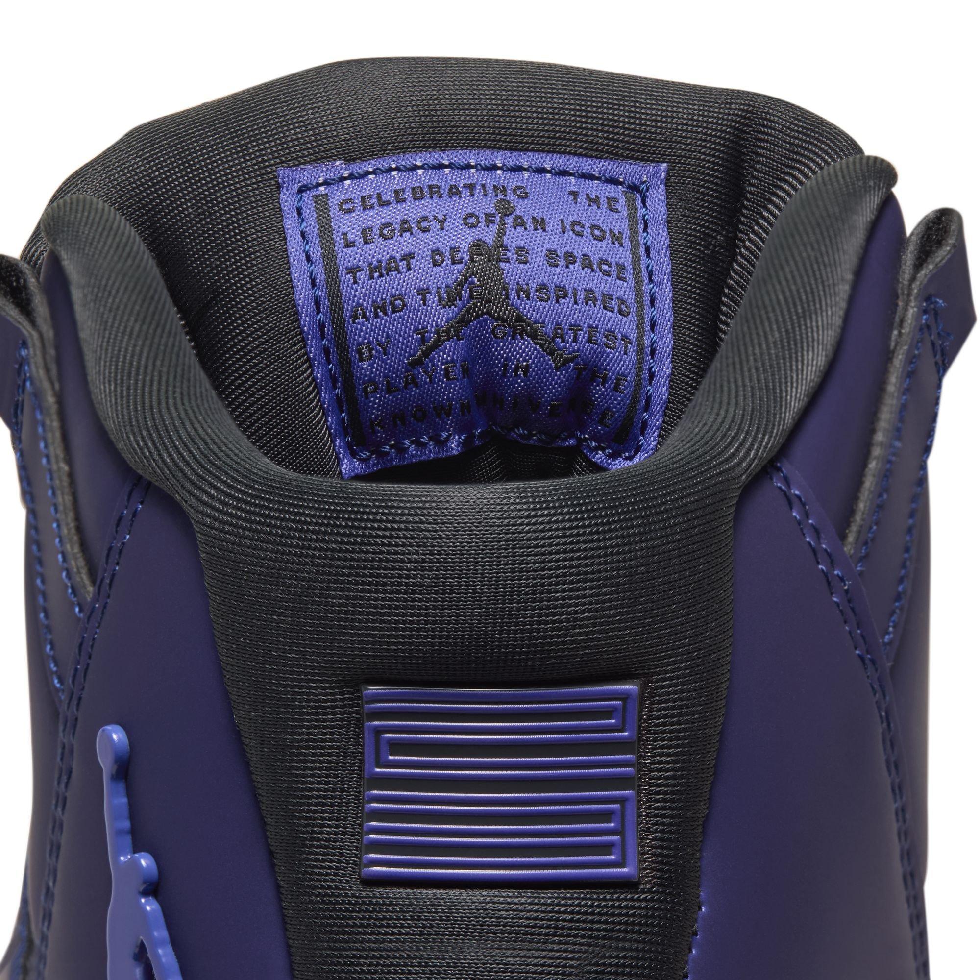 Jordan 11 Retro MCS "Space Jam" Men's Baseball Cleat - LAPIS/OFF NOIR