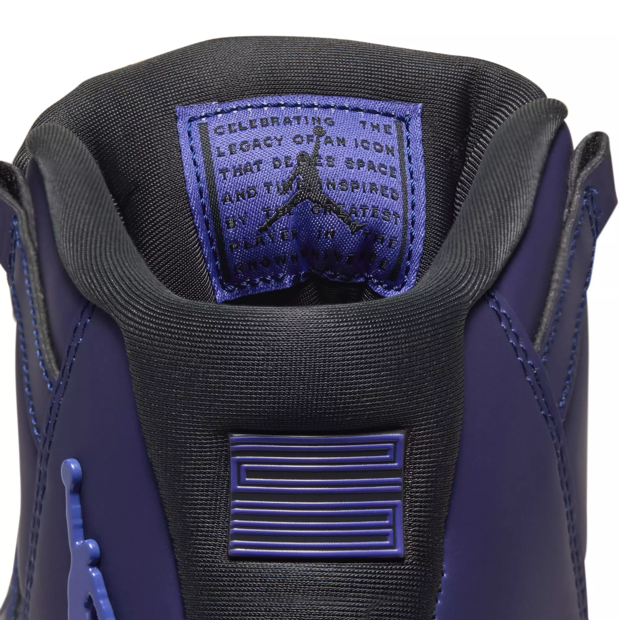 Jordan 11 Retro MCS "Space Jam" Men's Baseball Cleat - LAPIS/OFF NOIR