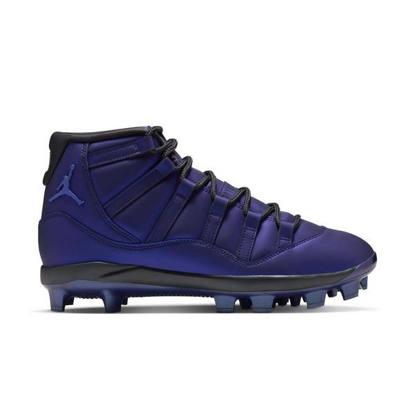 Jordan 11 Retro MCS "Space Jam" Men's Baseball Cleat - LAPIS/OFF NOIR