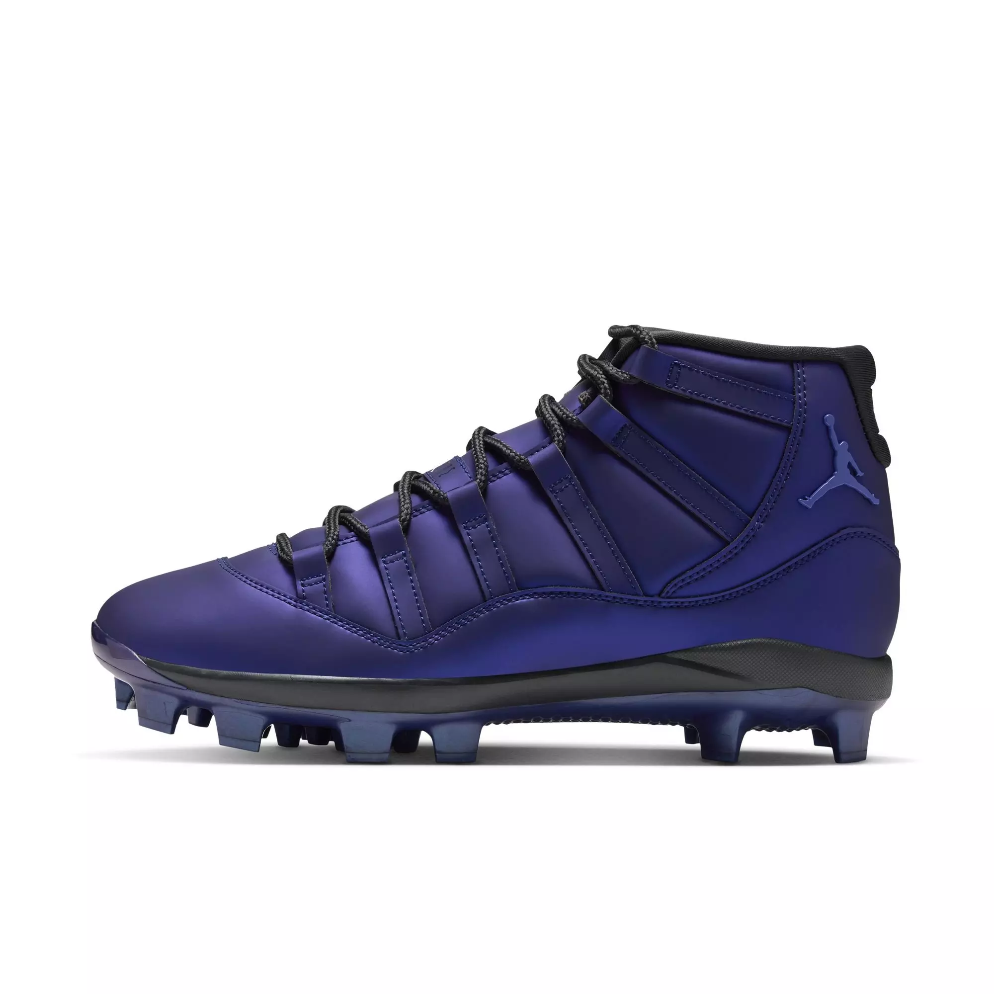 Jordan 11 Retro MCS "Space Jam" Men's Baseball Cleat - LAPIS/OFF NOIR
