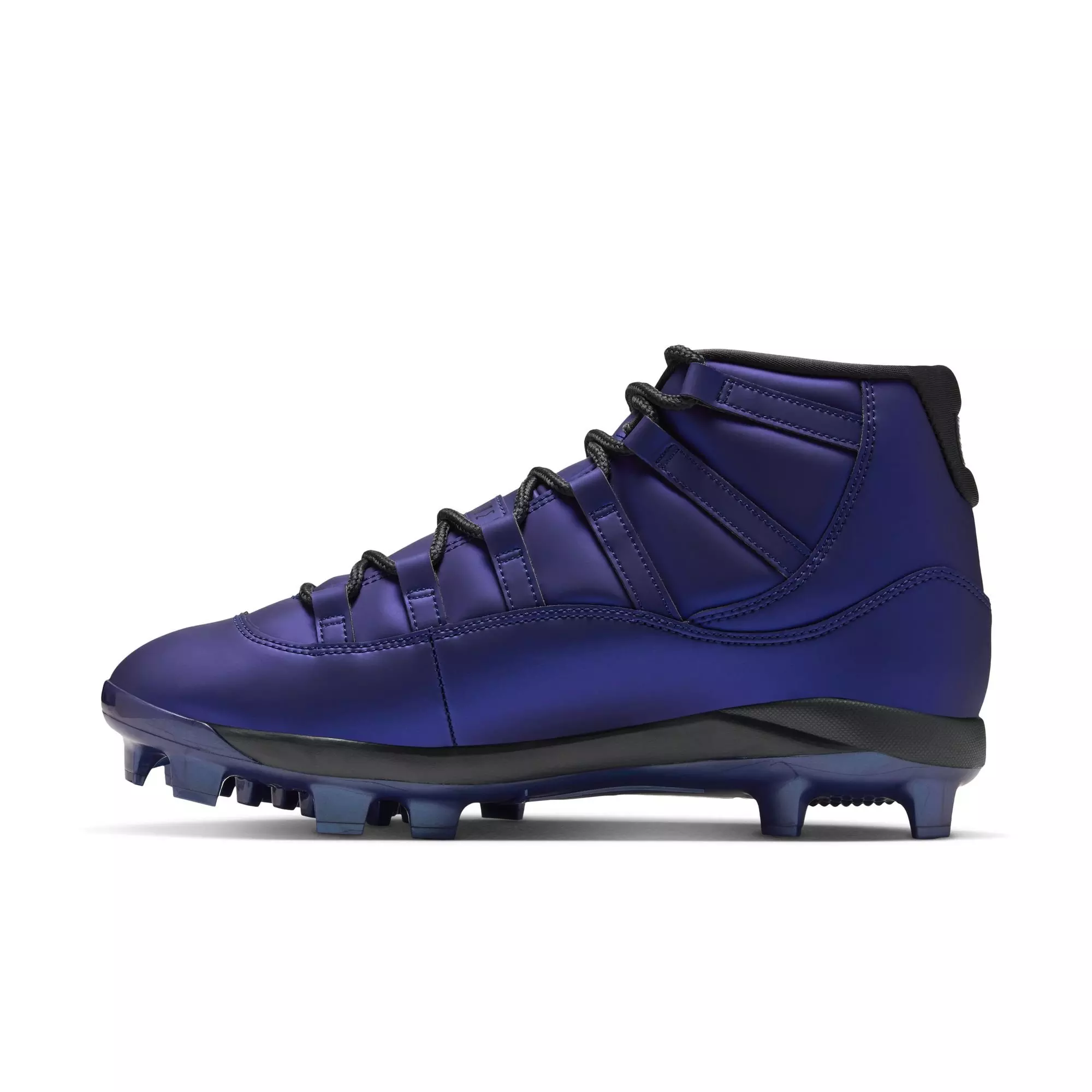 Jordan 11 Retro MCS "Space Jam" Men's Baseball Cleat - LAPIS/OFF NOIR