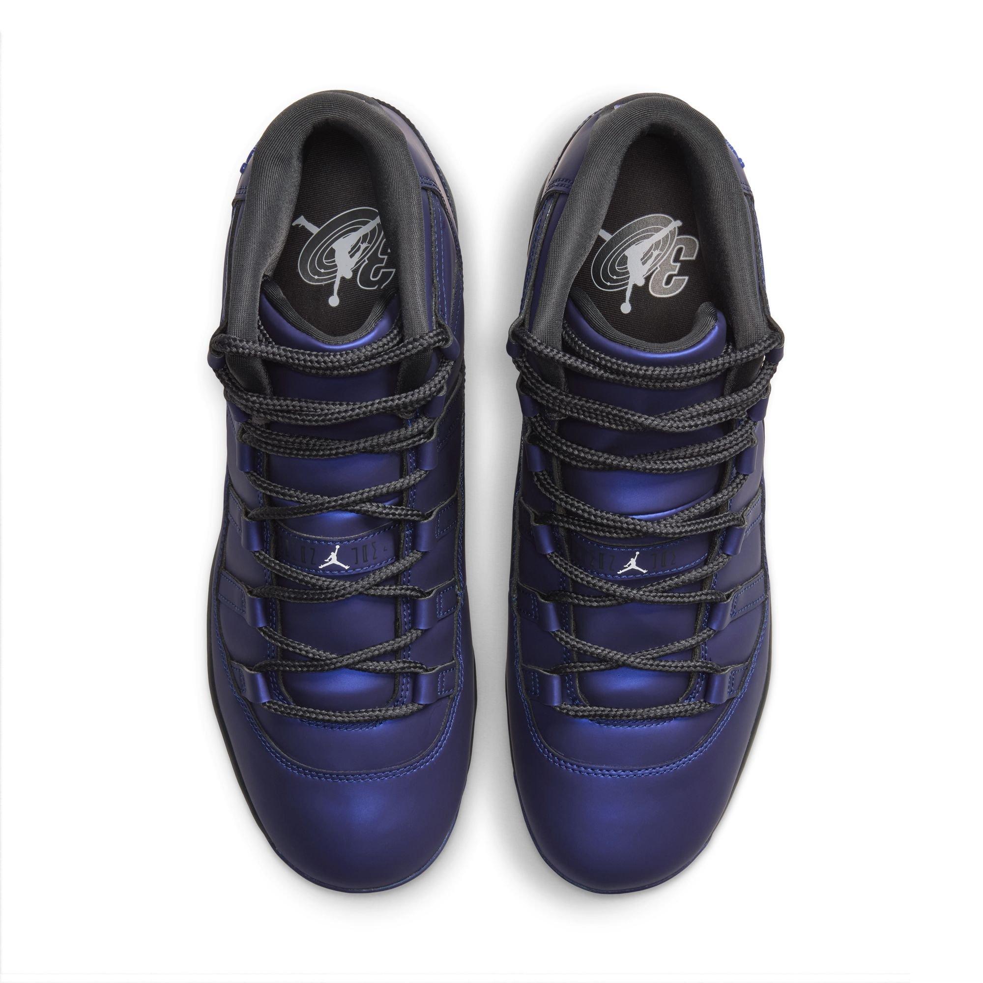 Jordan 11 Retro MCS "Space Jam" Men's Baseball Cleat - LAPIS/OFF NOIR