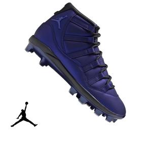 Jordan 11 Retro MCS "Space Jam" Men's Baseball Cleat - LAPIS/OFF NOIR