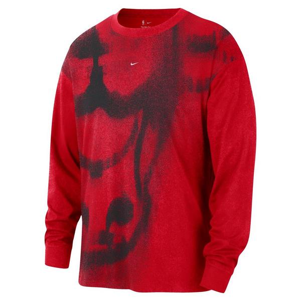 Nike Chicago Bulls Essential Anthem "Red" Men's Long-Sleeve Basketball Tee - RED