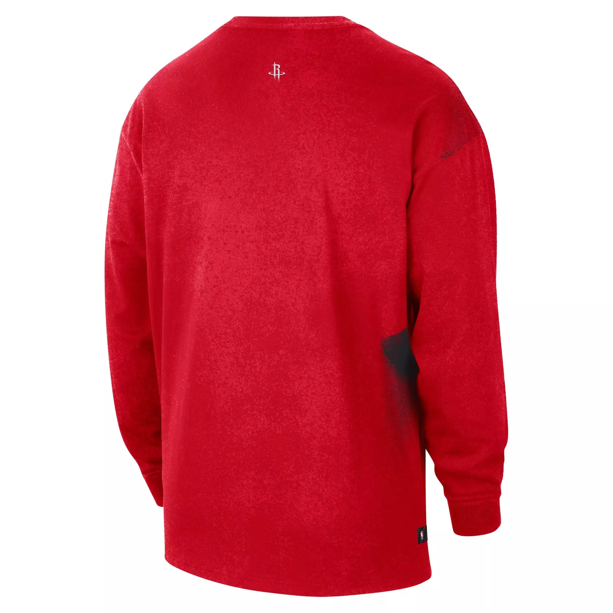 Nike Houston Rockets Essential Anthem "Red/Black" Men's Long-Sleeve Basketball Tee - BLACK/RED