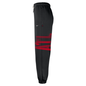 Nike Atlanta Hawks Standard Issue "Black" Men's Therma-FIT Fleece Basketball Pants - BLACK
