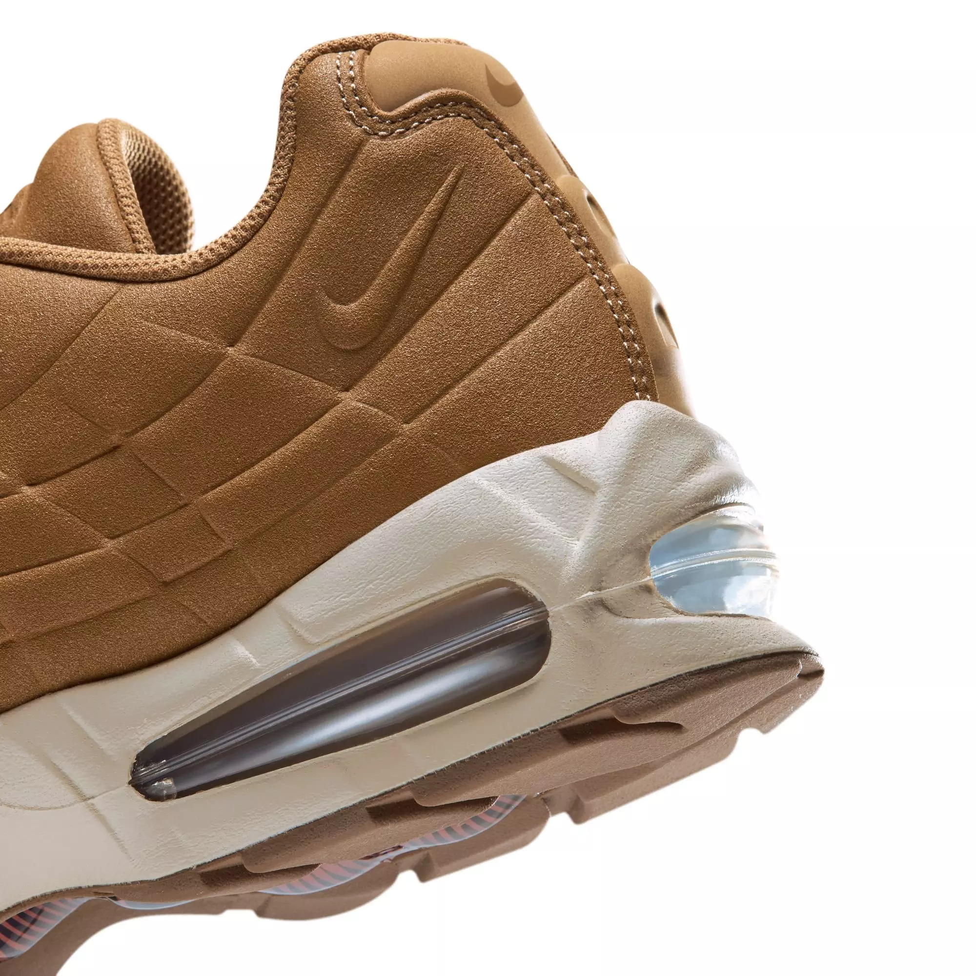 Nike Air Max 95 Big Bubble "Wheat/Muslin/Gum Med Brown" Men's Shoe - WHEAT