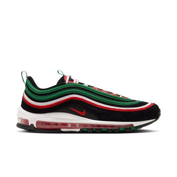Nike Air Max 97 "Mississippi Valley State" Men's Shoe - COURT GREEN/LT CRIMSON/BLACK