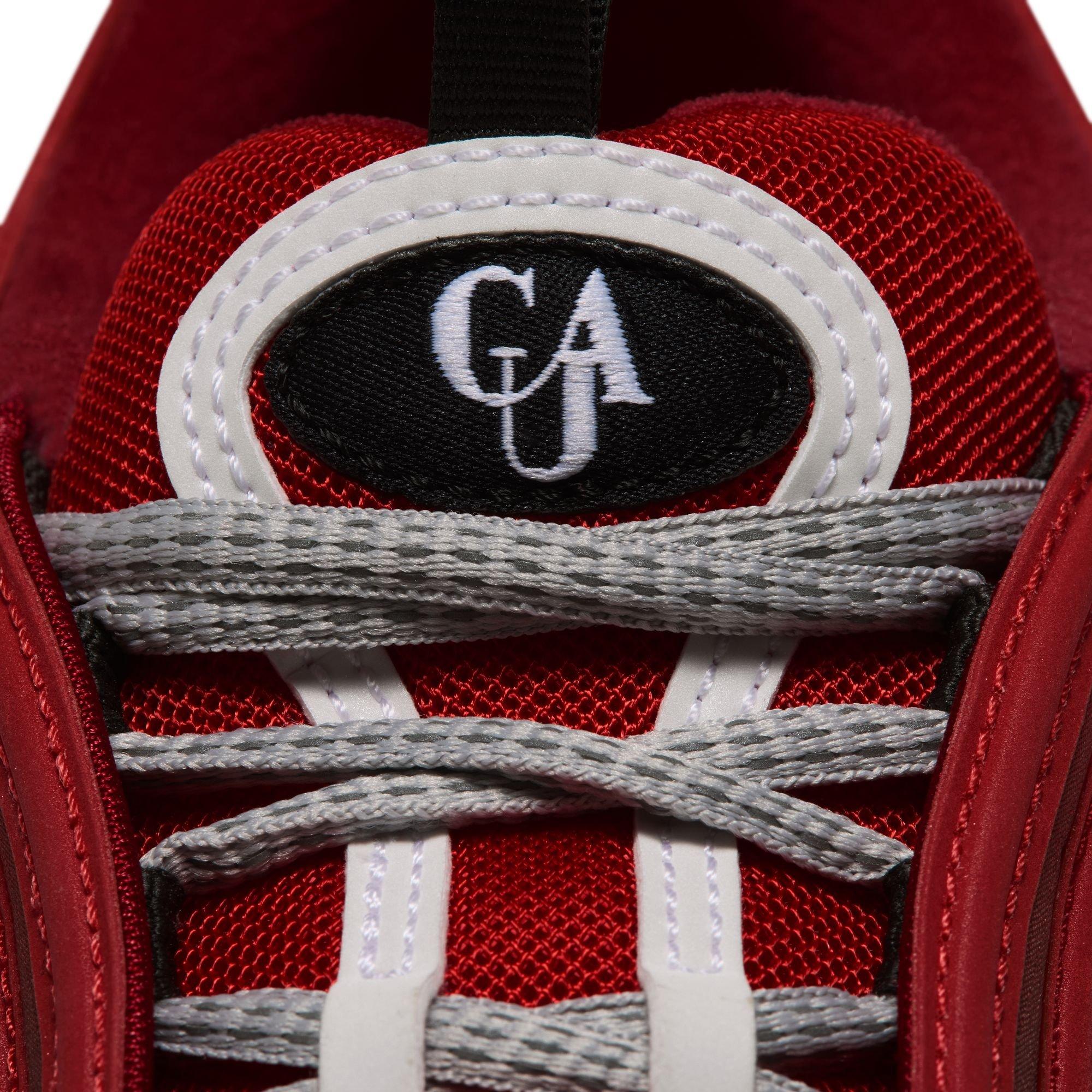 Nike Air Max 97 "Clark Atlanta" Men's Shoe - CHALLENGE RED/METALLIC SILVER/BLACK