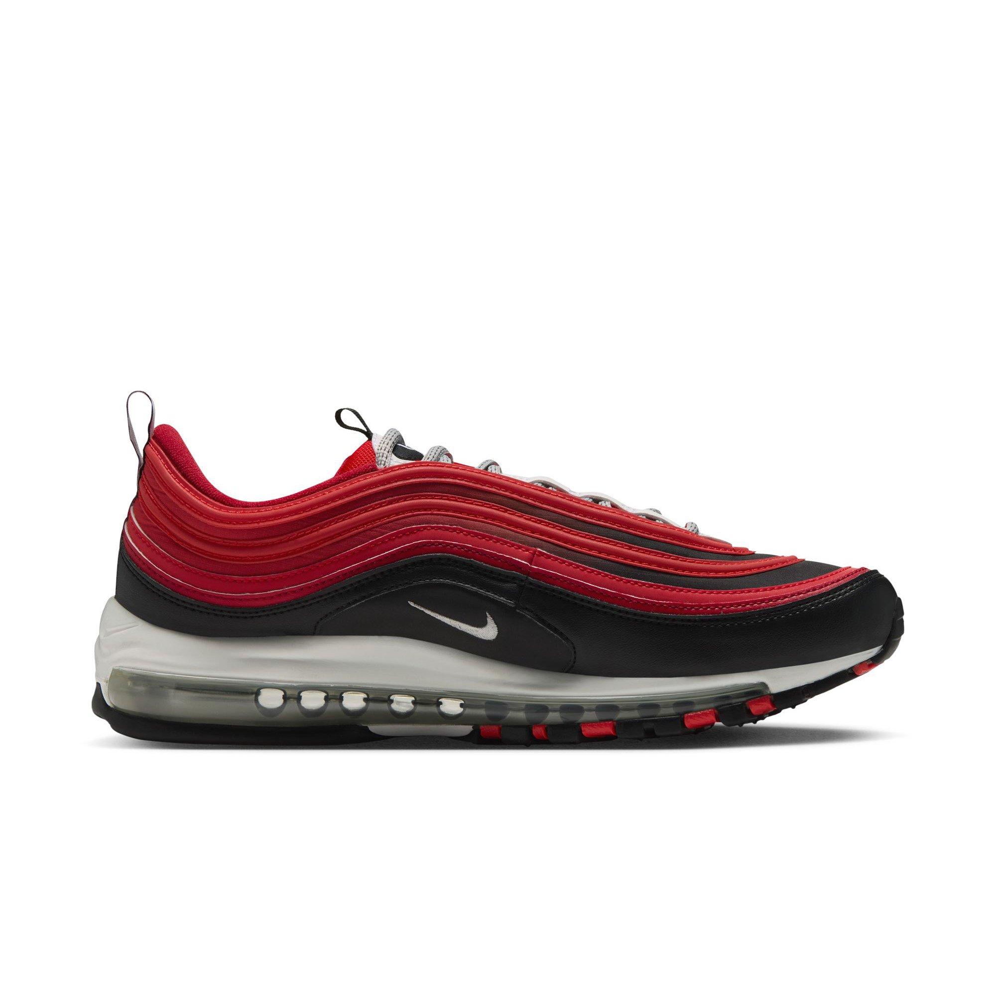 Nike Air Max 97 "Clark Atlanta" Men's Shoe - CHALLENGE RED/METALLIC SILVER/BLACK