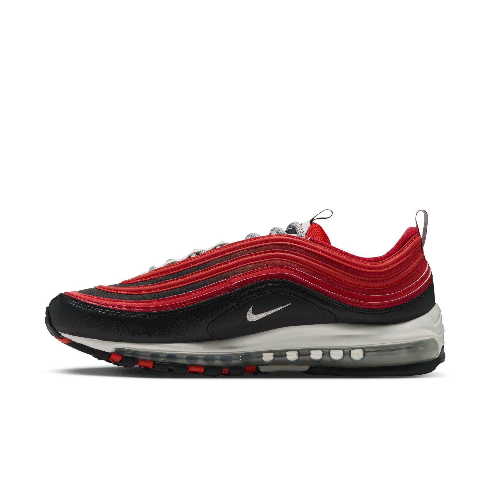 Nike Air Max 97 "Clark Atlanta" Men's Shoe - CHALLENGE RED/METALLIC SILVER/BLACK