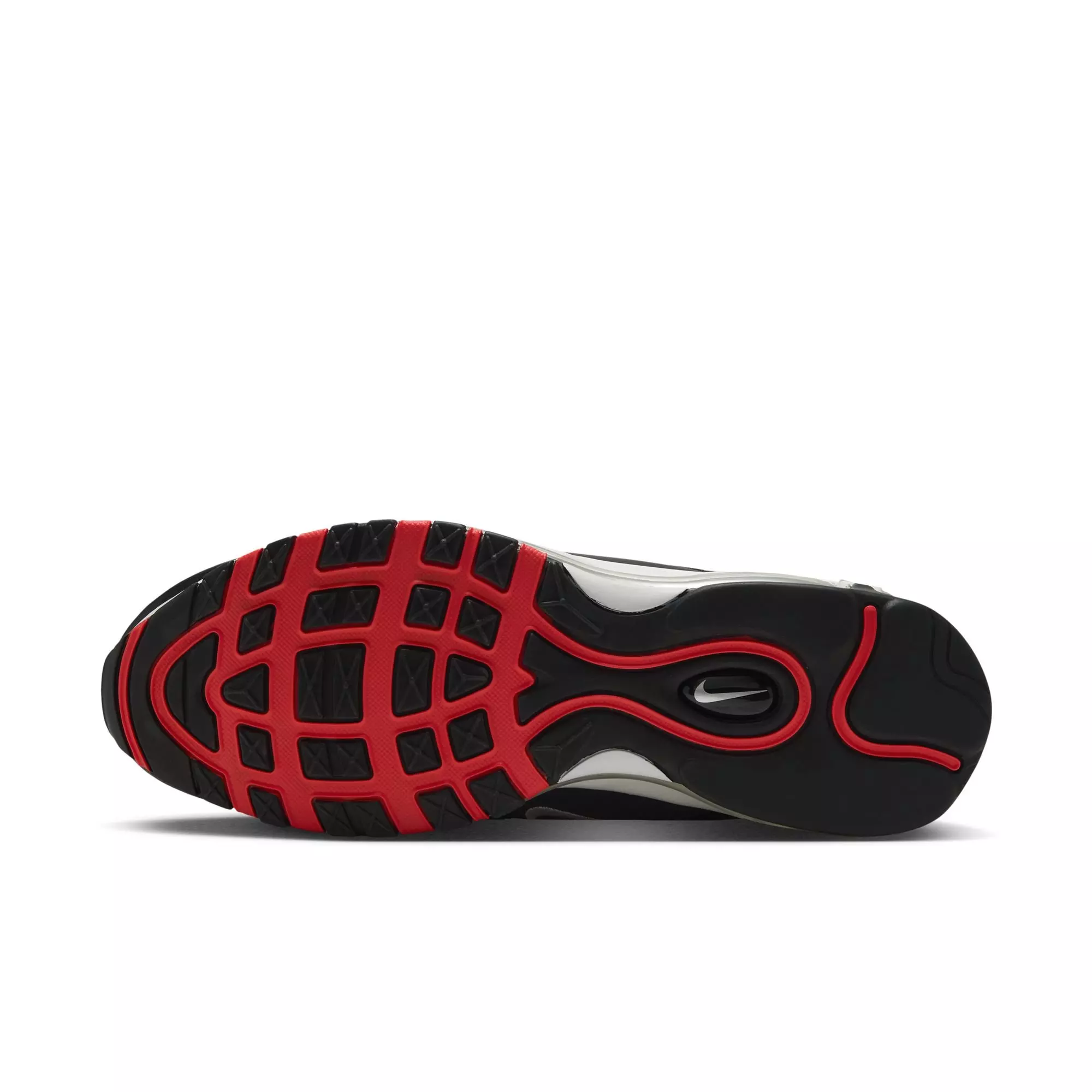 Nike Air Max 97 "Clark Atlanta" Men's Shoe - CHALLENGE RED/METALLIC SILVER/BLACK