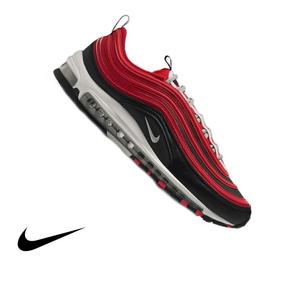 Nike Air Max 97 "Clark Atlanta" Men's Shoe - CHALLENGE RED/METALLIC SILVER/BLACK